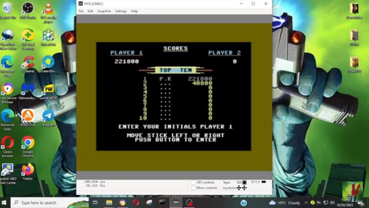kernzy: Beach Head (Commodore 64 Emulated) 221,000 points on 2023-02-02 18:26:18