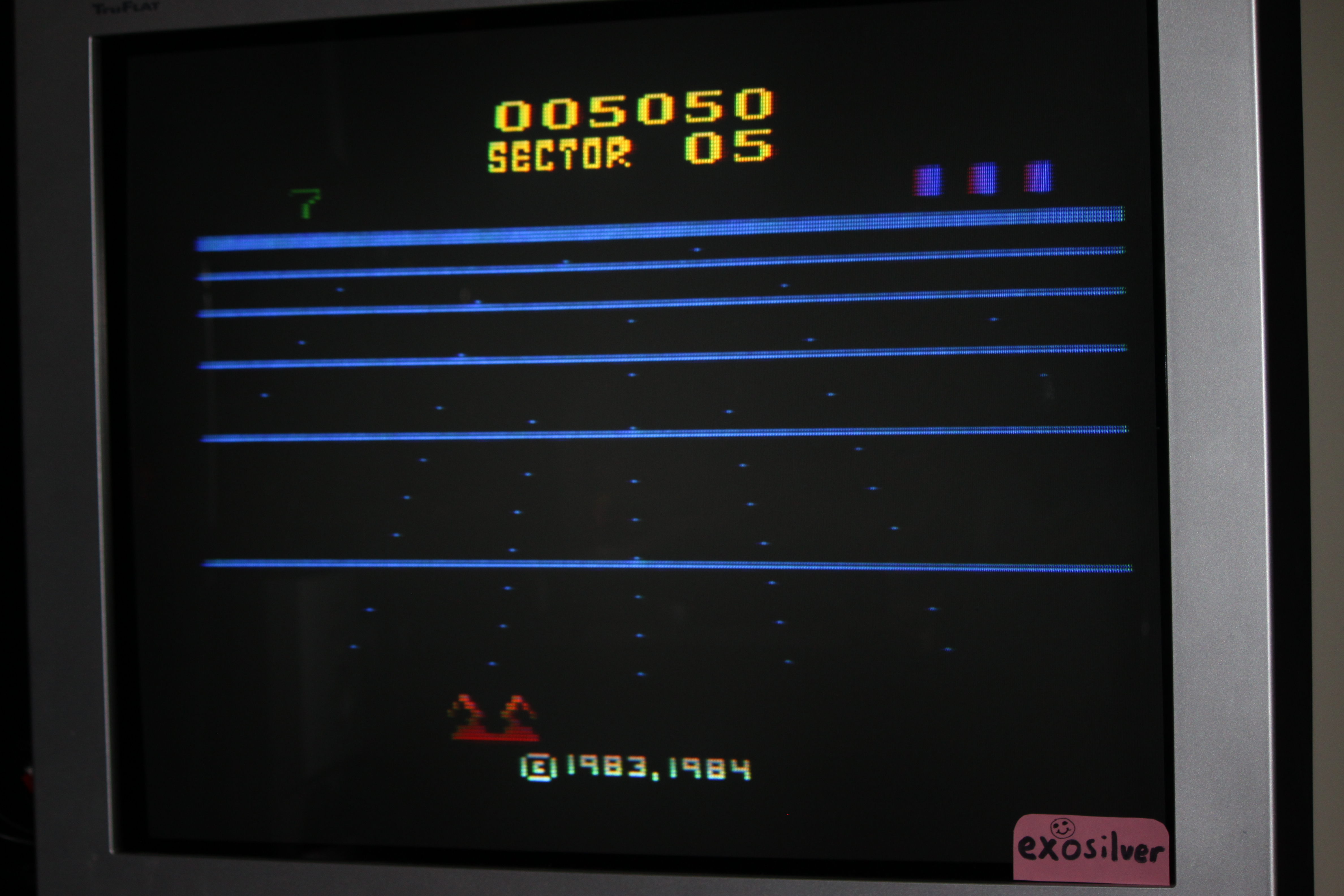 exosilver: Beamrider (Atari 2600 Novice/B) 5,050 points on 2016-10-30 10:22:00