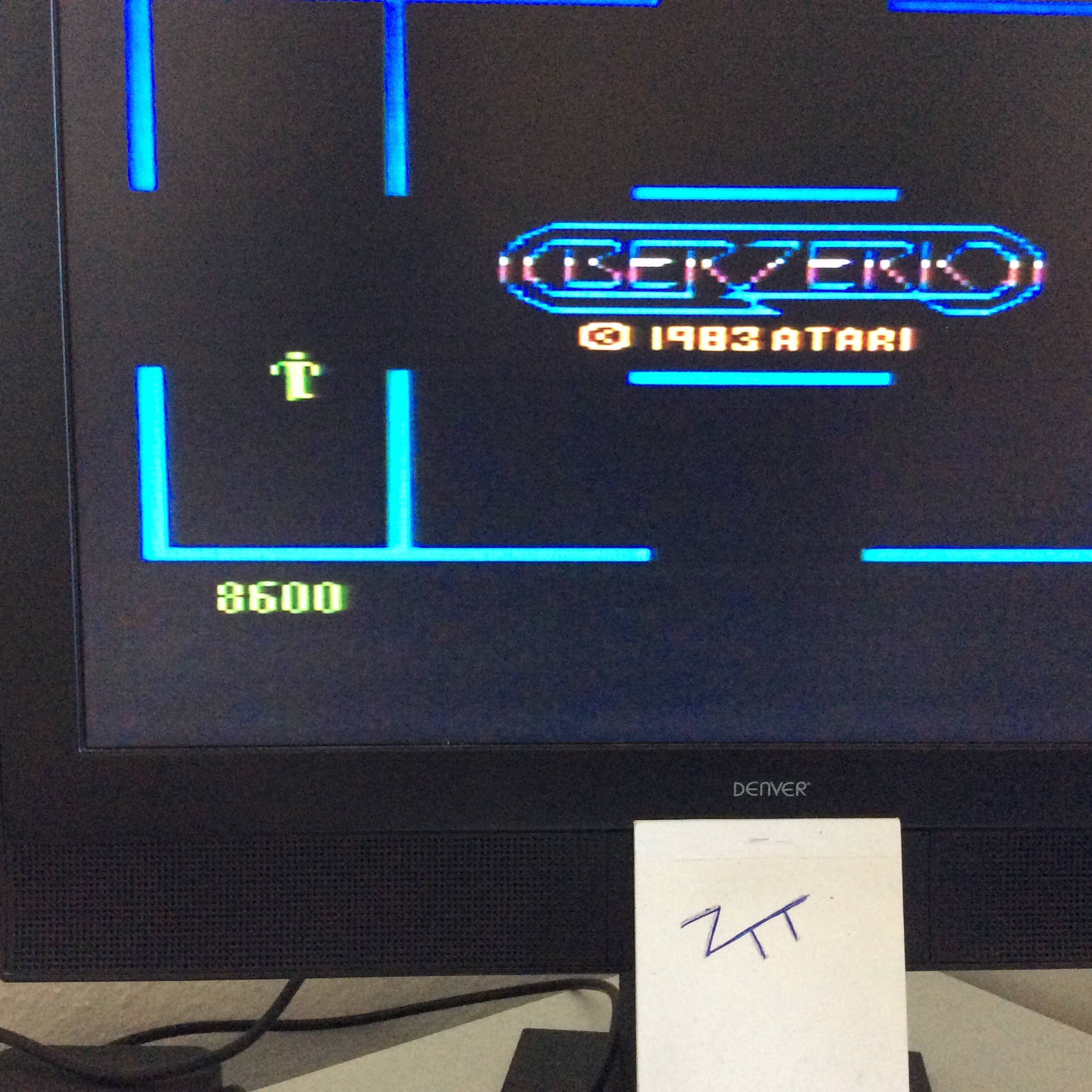Berzerk 8,600 points