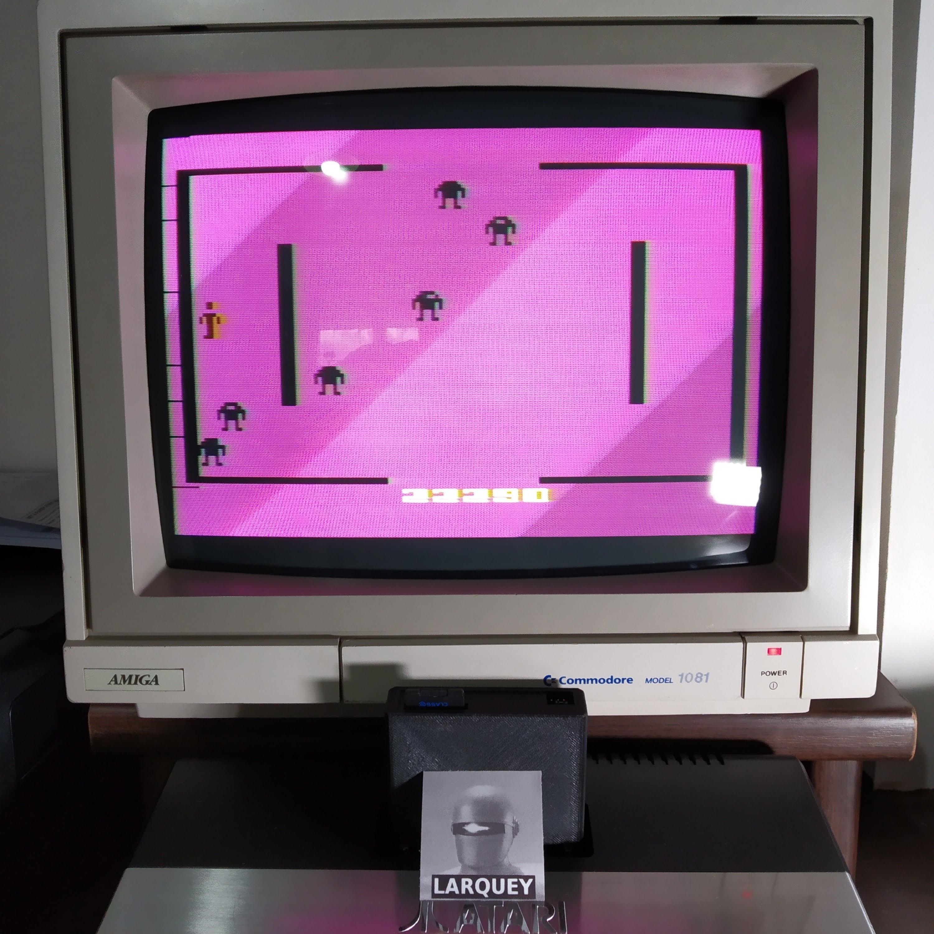 Larquey: Berzerk: Game 1 (Atari 2600) 22,290 points on 2020-06-20 13:33:49