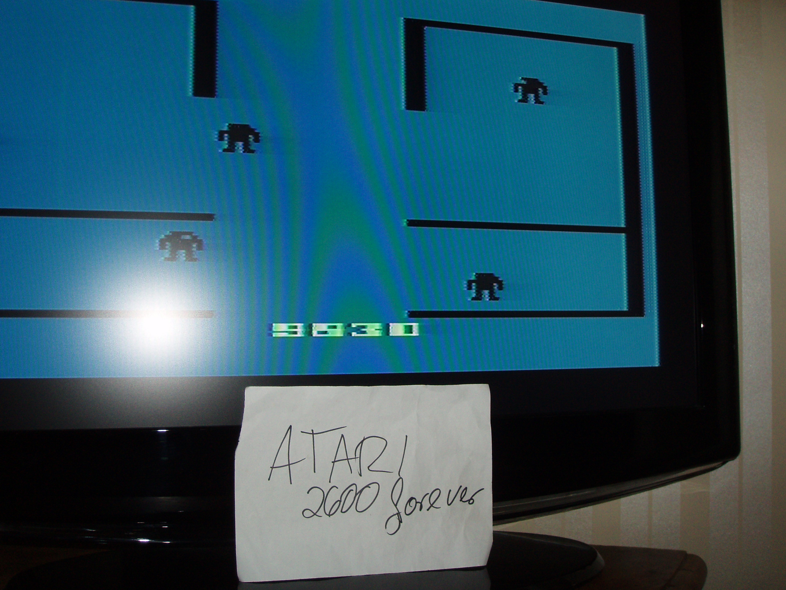 atari2600forever: Berzerk: Game 4 (Atari 2600) 9,830 points on 2019-01-17 04:12:45