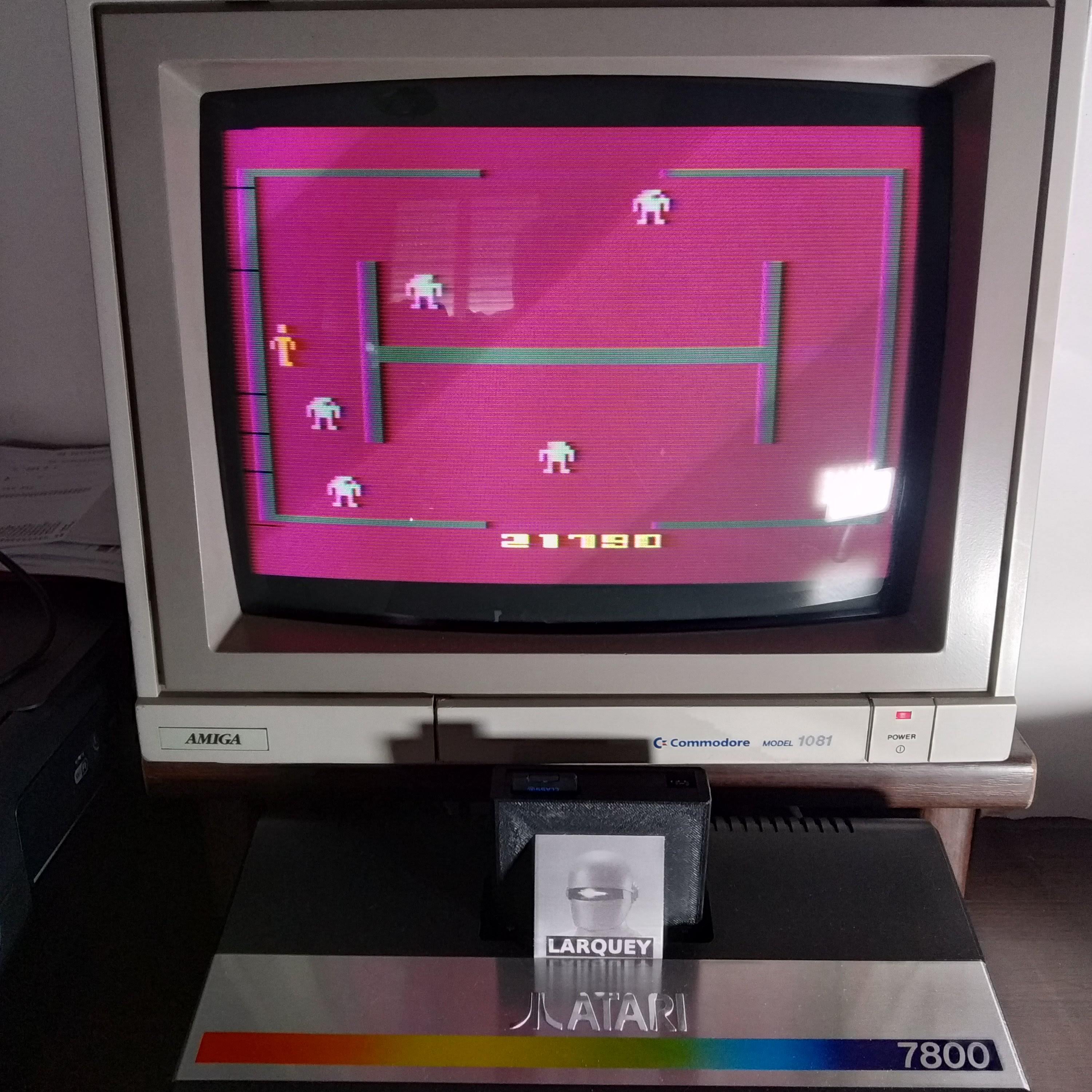 Larquey: Berzerk: Game 4 (Atari 2600) 21,790 points on 2020-06-27 11:53:09
