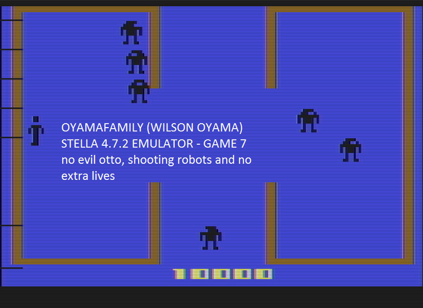 oyamafamily: Berzerk: Game 7 (Atari 2600 Emulated) 10,000 points on 2016-07-11 16:00:42