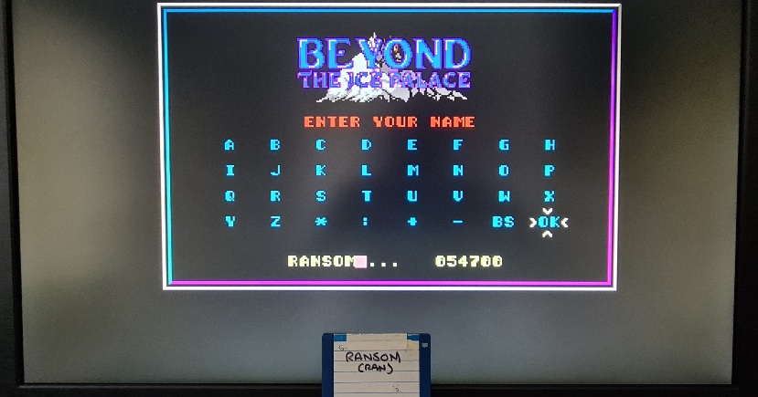 Beyond the Ice Palace 54,700 points