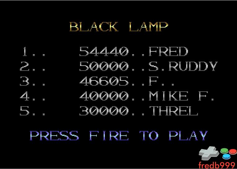 fredb999: Black Lamp (Commodore 64 Emulated) 54,440 points on 2016-06-06 10:20:29