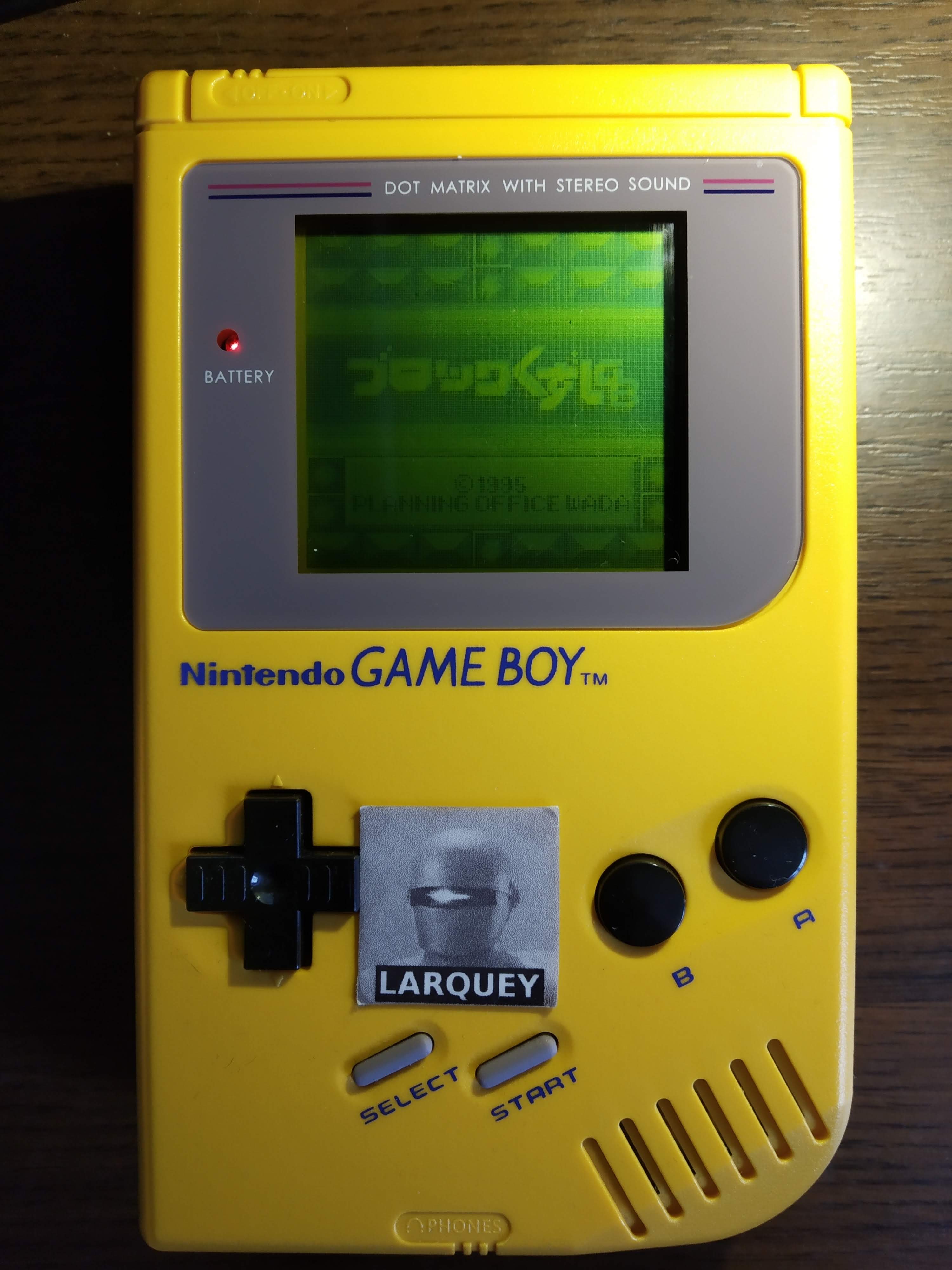 Larquey: Block Kuzushi GB (Game Boy) 11,700 points on 2020-05-09 08:34:07