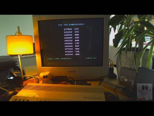 GTibel: Bomb Jack (Commodore 64) 177,580 points on 2019-04-03 08:29:27