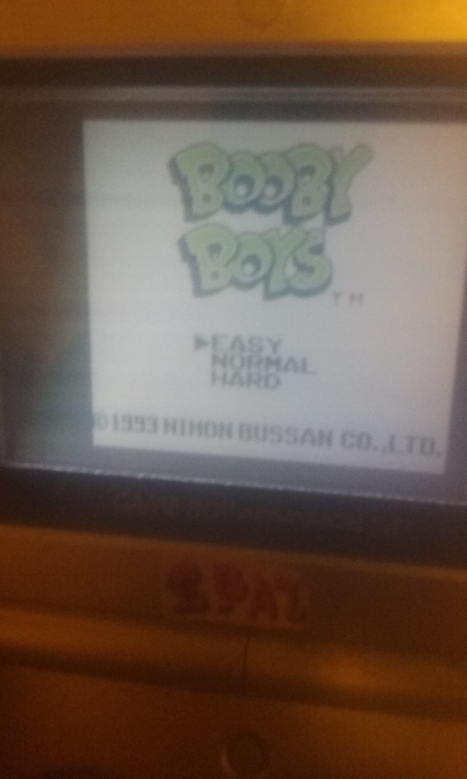 S.BAZ: Booby Boys [Easy] (Game Boy) 29,900 points on 2018-12-24 12:20:13