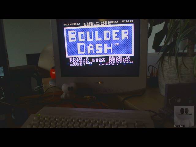 GTibel: Boulder Dash (Commodore 64) 2,638 points on 2019-03-01 08:01:52