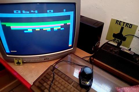 RetroRob: Breakout: Game 2 (Atari 2600 Expert/A) 64 points on 2021-06-03 09:08:10