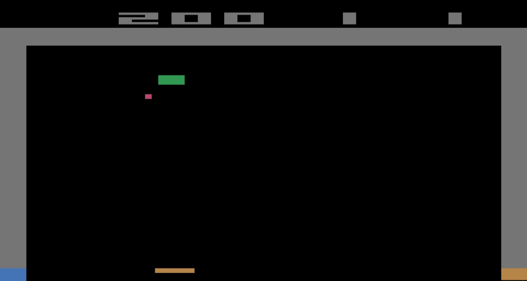 TheTrickster: Breakout: Game 7 [All Bricks Cleared] (Atari 2600 Emulated Novice/B Mode) 200 points on 2016-06-15 05:26:49