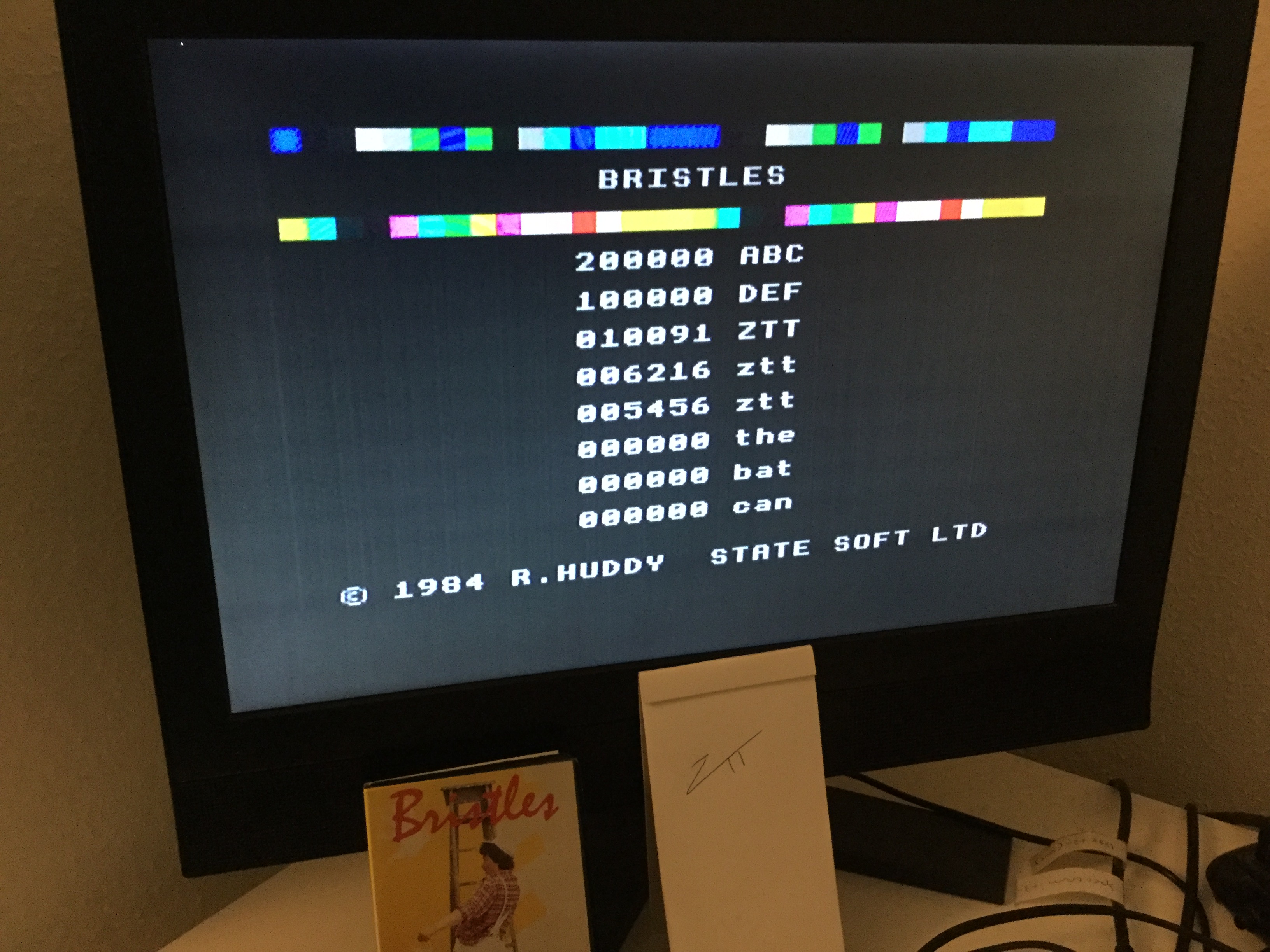 Frankie: Bristles [Level: 1] (ZX Spectrum) 10,091 points on 2022-11-04 06:28:40