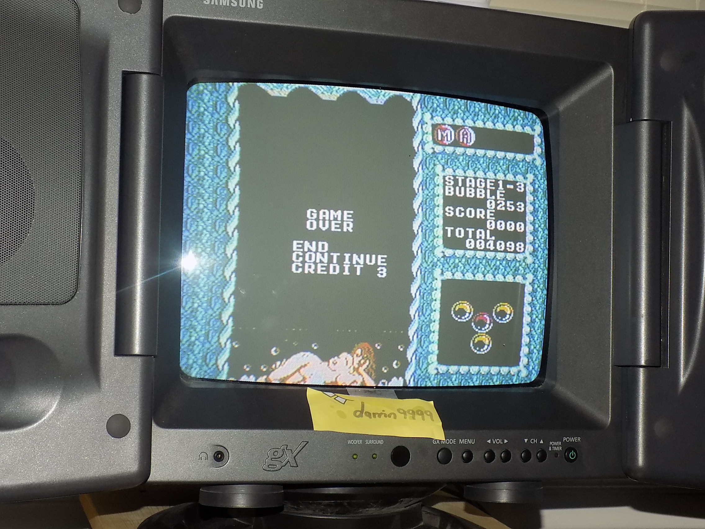 darrin9999: Bubble Bath Babes [Type B] (NES/Famicom) 4,098 points on 2018-02-04 09:03:44