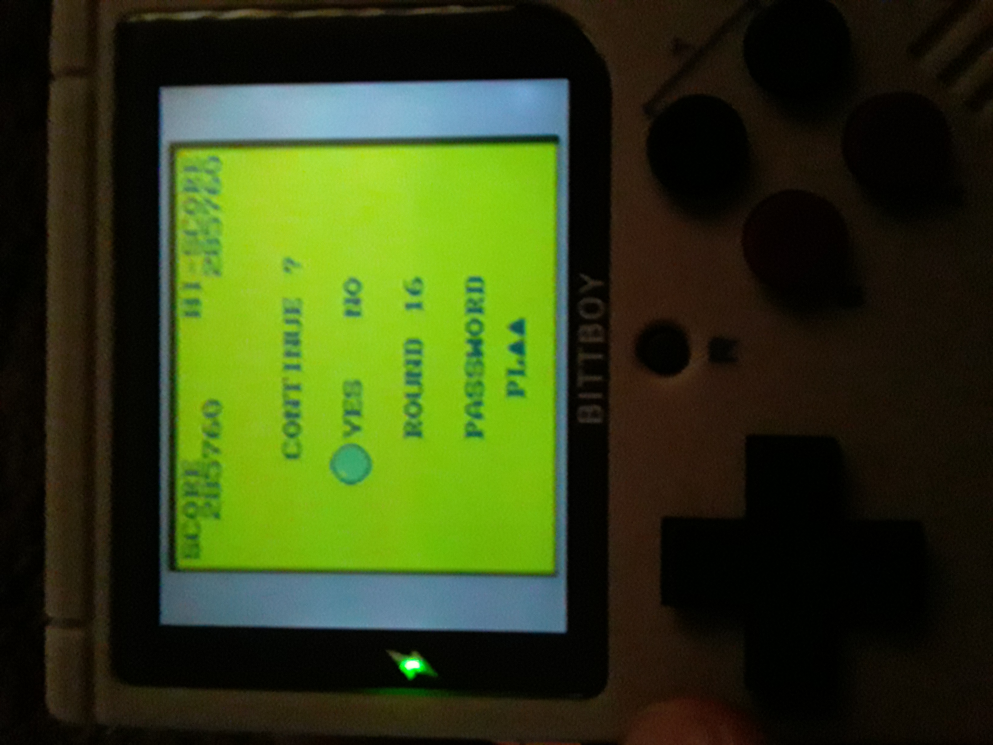 Scorechaserpony: Bubble Bobble 2 (Game Boy Emulated) 285,760 points on 2019-09-22 12:38:46
