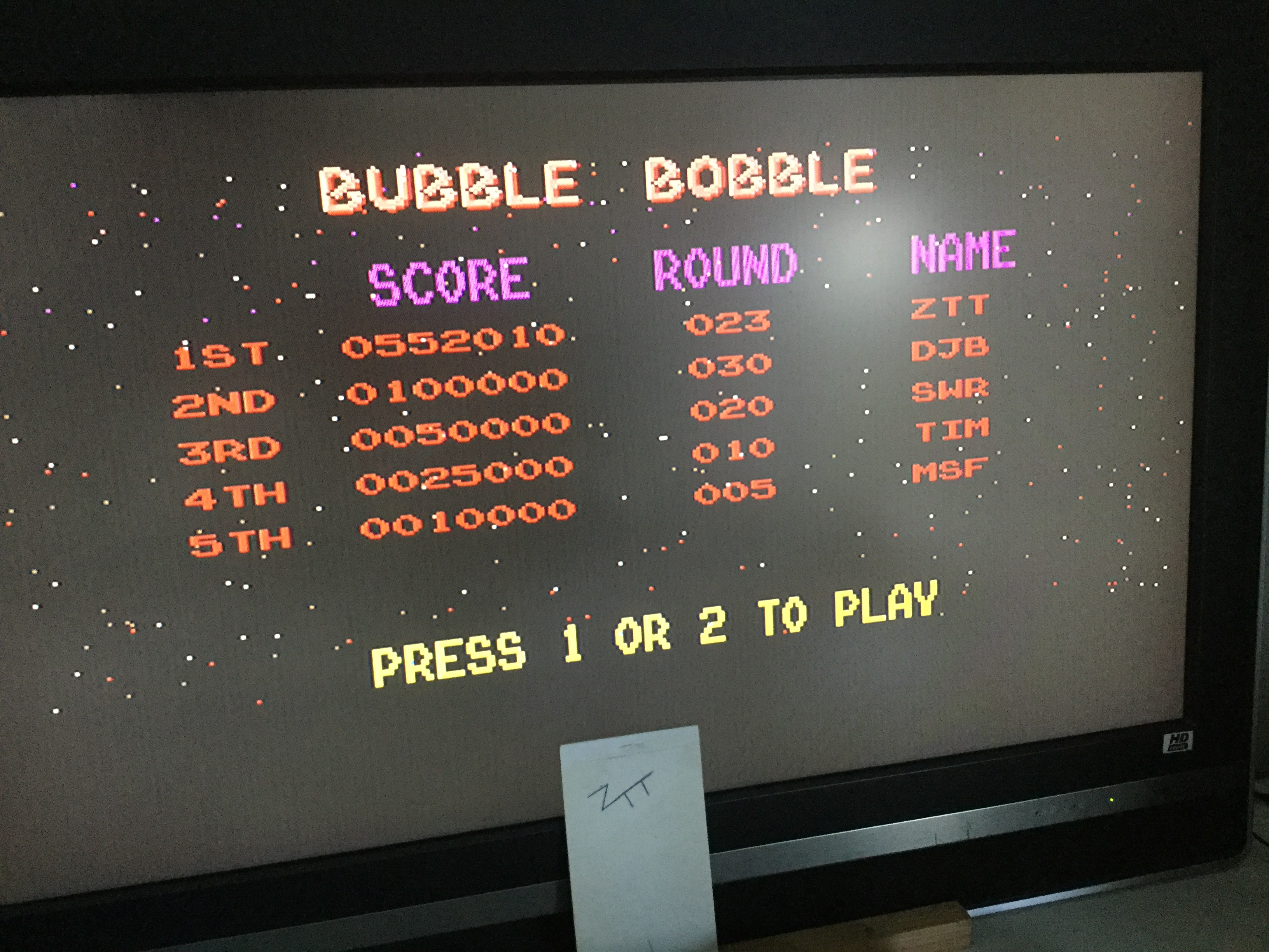 Frankie: Bubble Bobble (Amiga) 552,010 points on 2019-10-27 08:28:40