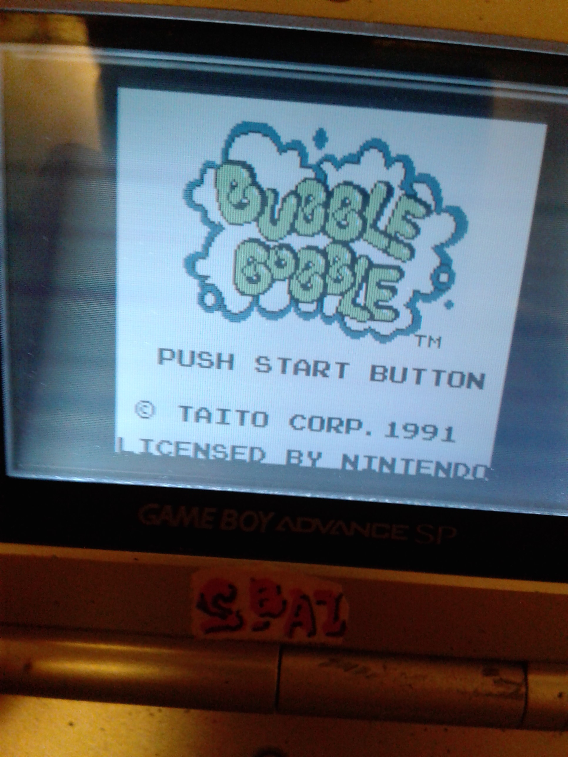 S.BAZ: Bubble Bobble (Game Boy) 75,710 points on 2020-06-04 14:18:50