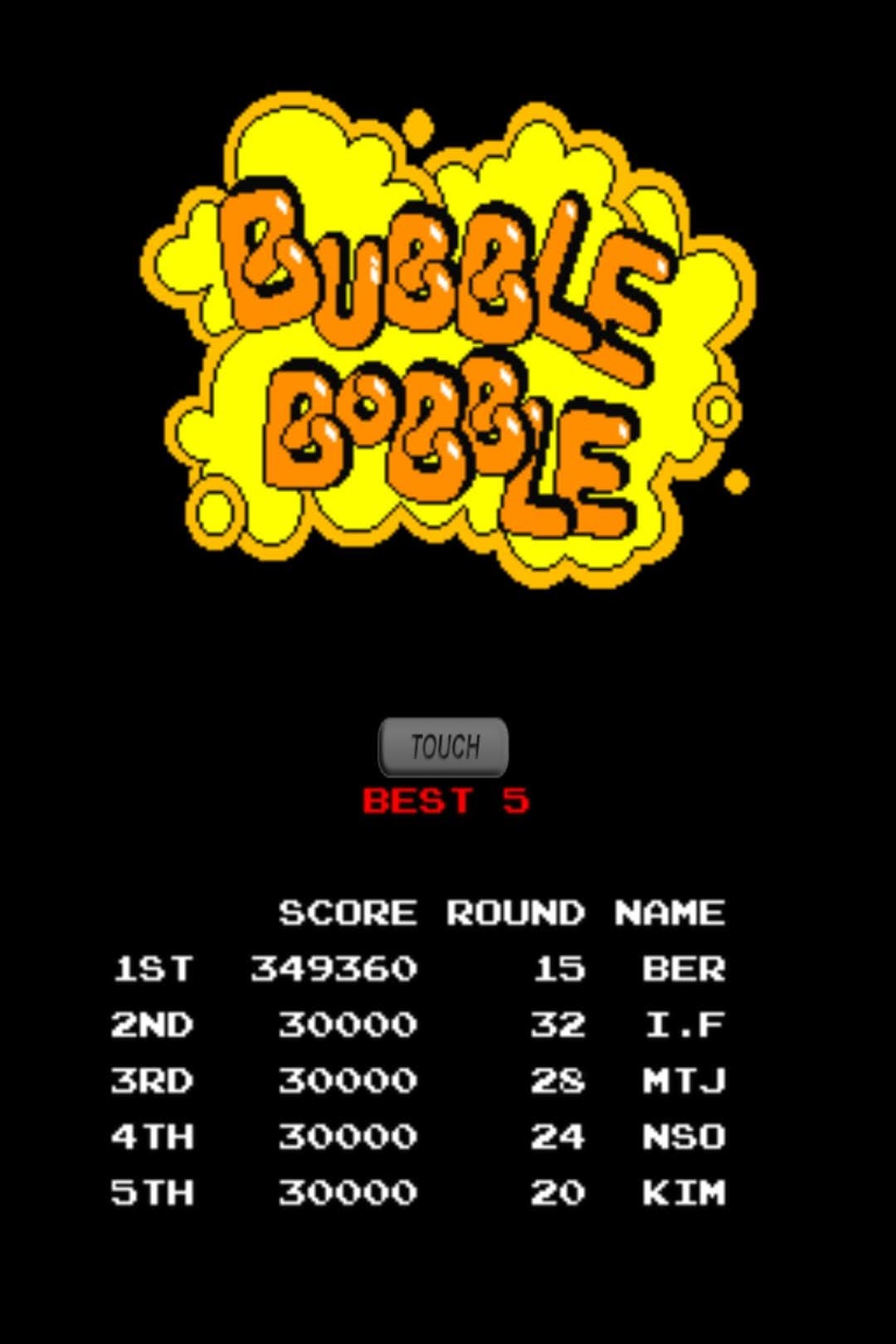 Larquey: Bubble Bobble Revolution [Classic Ver.] (Nintendo DS Emulated) 349,360 points on 2022-10-19 10:36:39