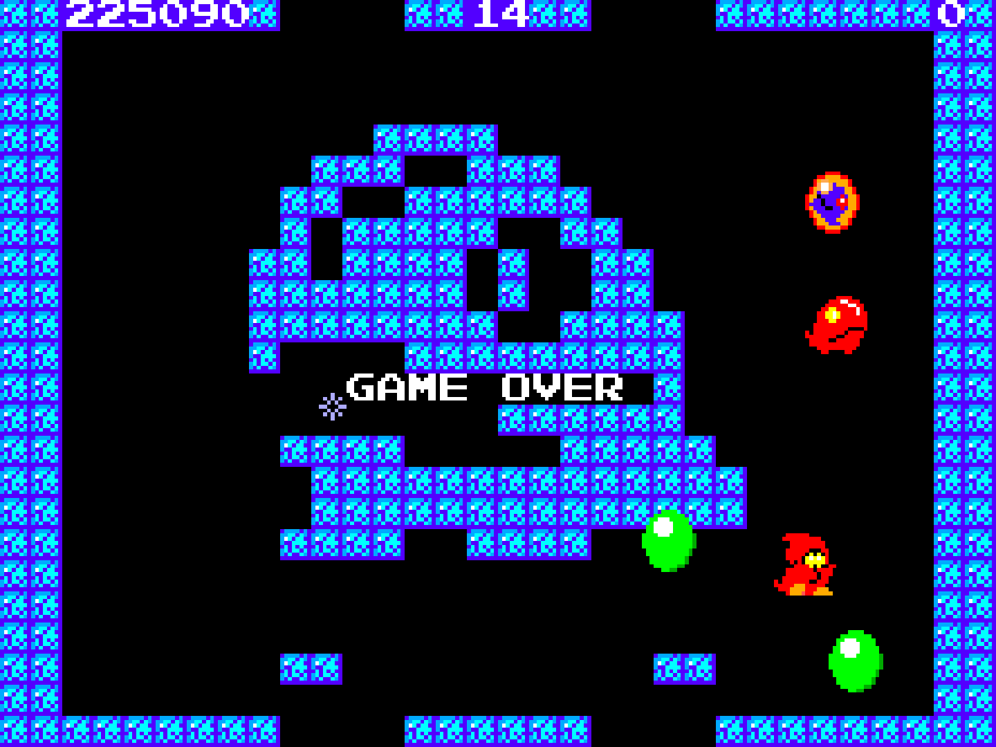 Bubble Bobble (Sega Master System Emulated) high score by Vaxen