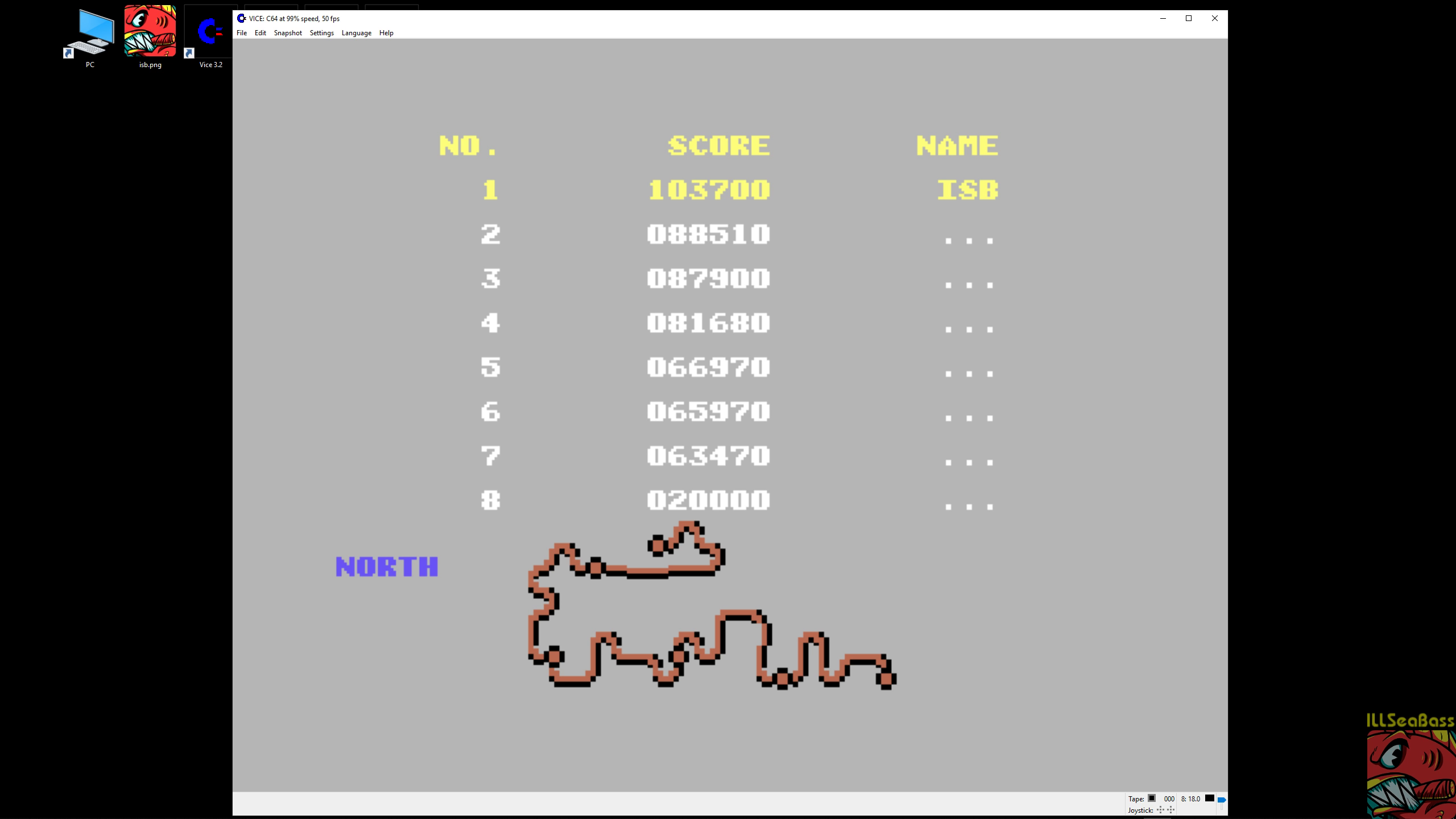 ILLSeaBass: Buggy Boy: North (Commodore 64 Emulated) 103,700 points on 2019-03-07 05:40:41