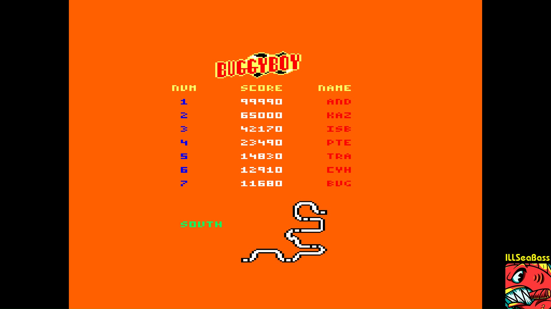 ILLSeaBass: Buggy Boy [South] (Amstrad CPC Emulated) 42,170 points on 2017-11-11 12:25:36