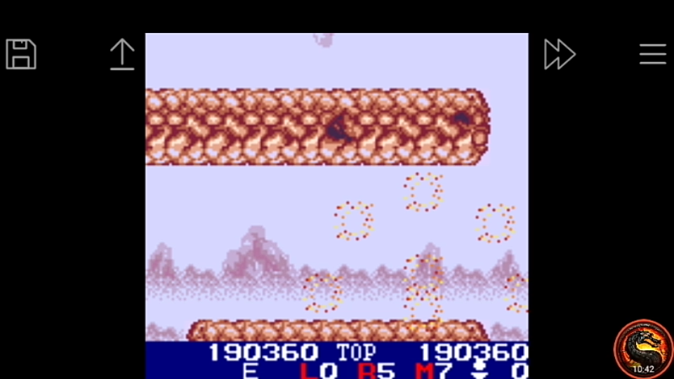 omargeddon: Burai Fighter Color [Albatross] (Game Boy Color Emulated) 190,360 points on 2020-07-07 23:18:42