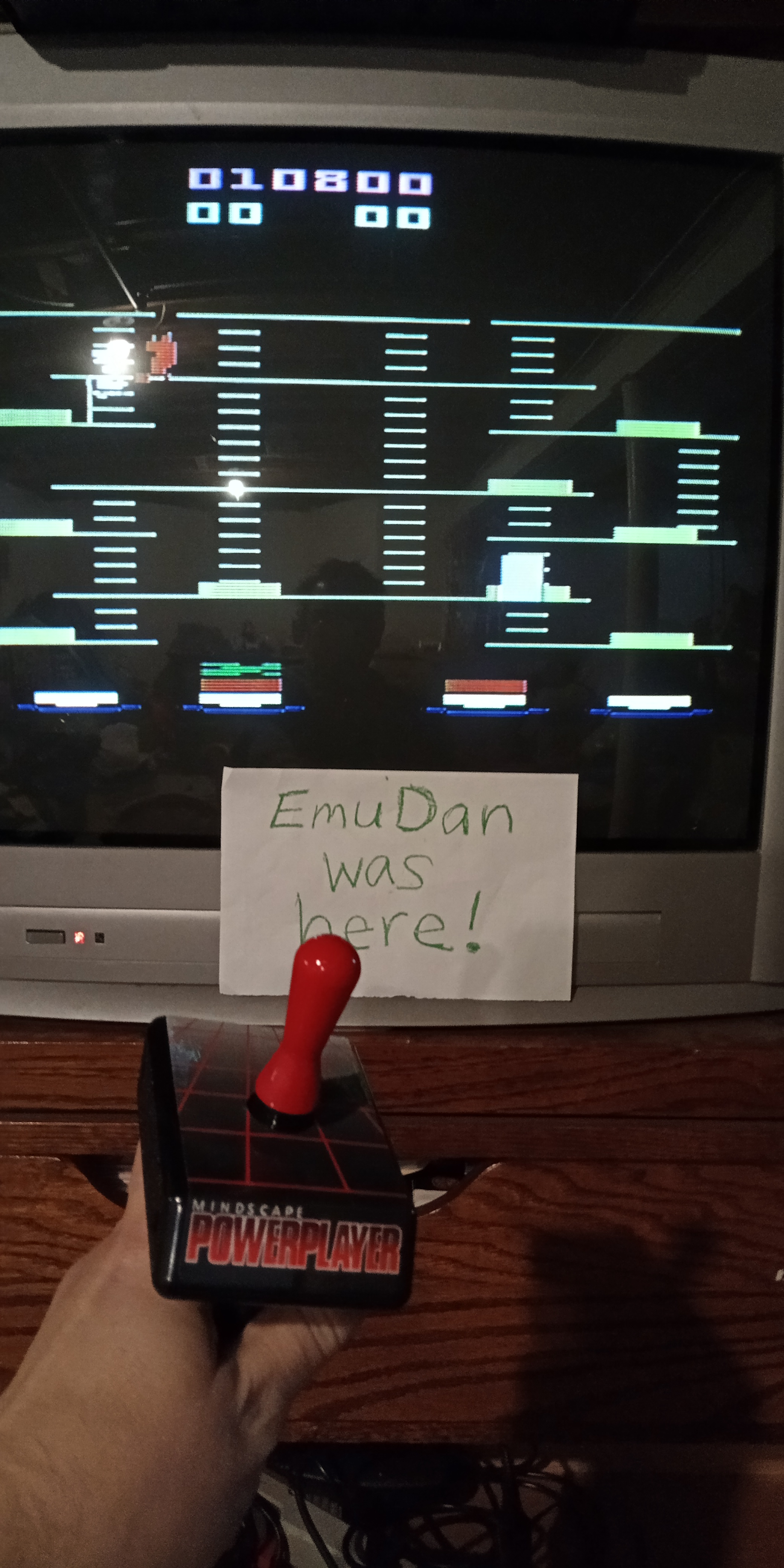 EmuDan: BurgerTime (Atari 2600) 10,800 points on 2020-04-22 13:26:06