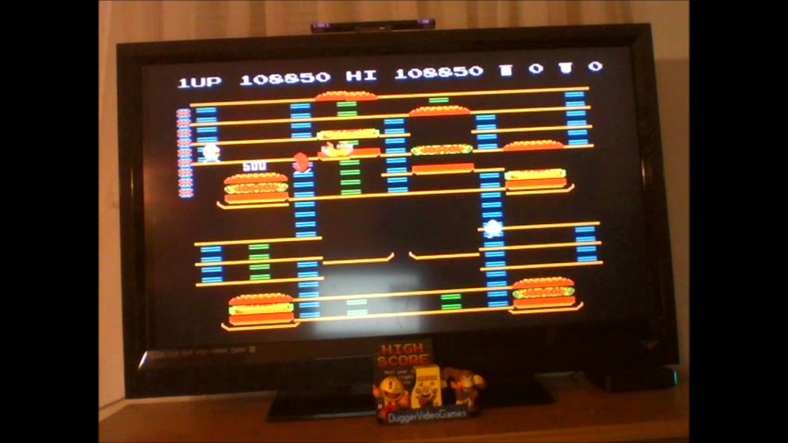 DuggerVideoGames: BurgerTime (NES/Famicom Emulated) 108,850 points on 2017-02-01 18:03:28