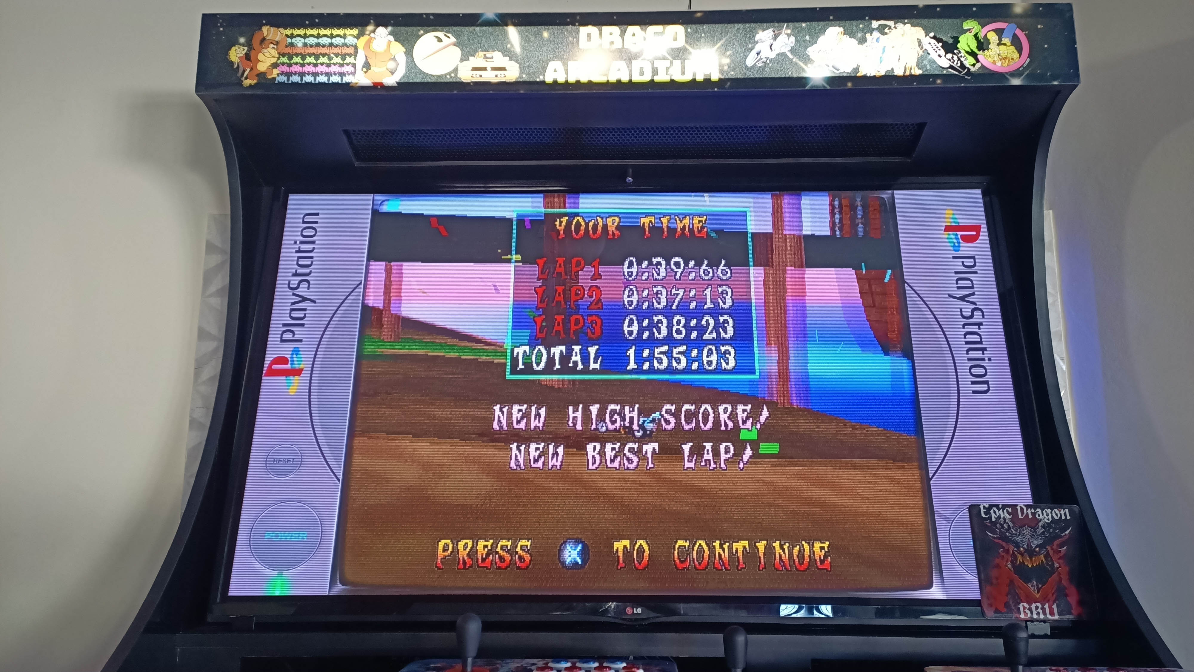 EpicDragon: CTR Crash Team Racing: Time Trial: Crash Cove [Race Time] (Playstation 1 Emulated) 0:01:55.03 points on 2022-08-24 17:28:51