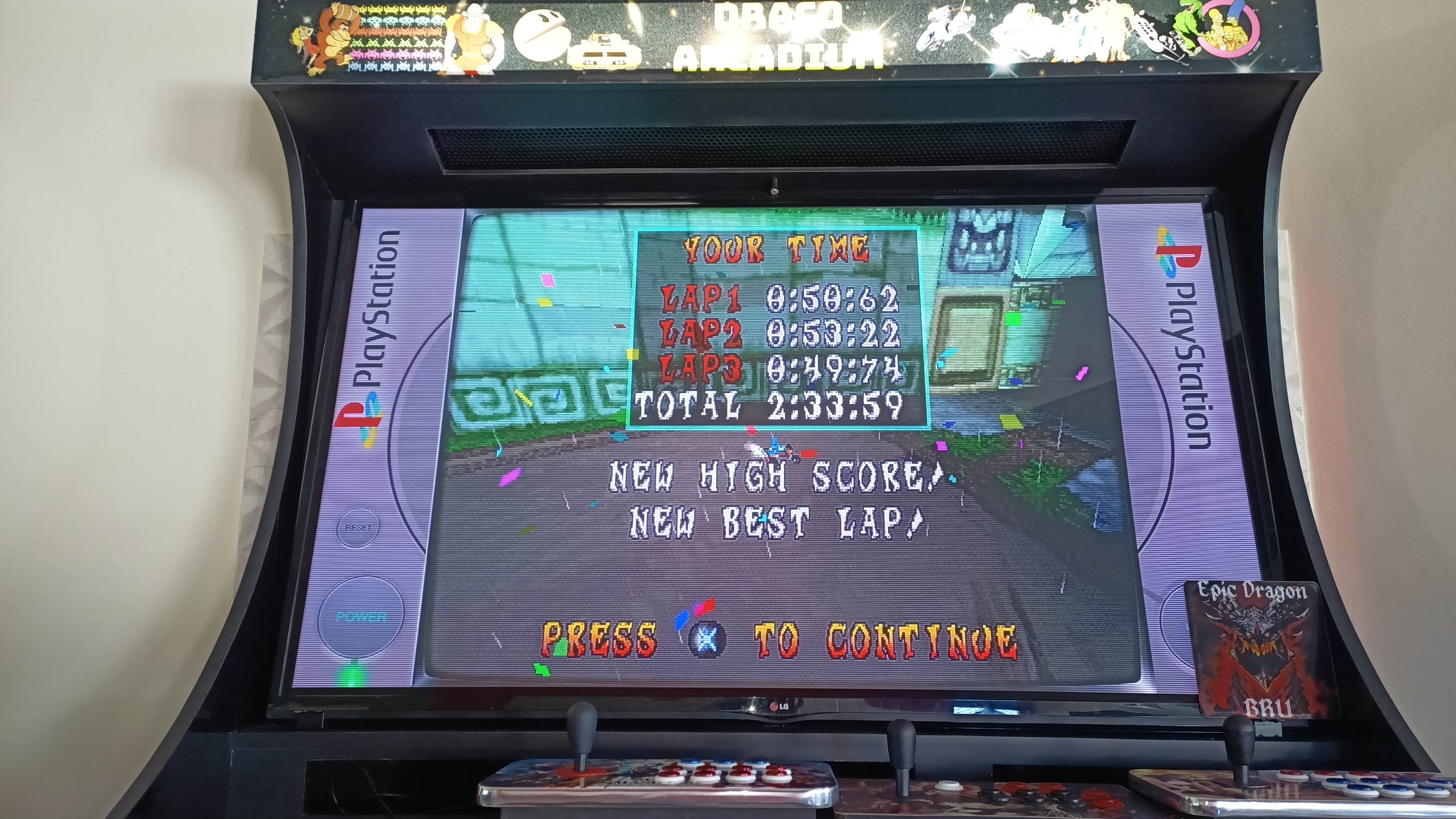 EpicDragon: CTR Crash Team Racing: Time Trial: Tiger Temple [Best Lap] (Playstation 1 Emulated) 0:00:49.74 points on 2022-09-04 16:08:55