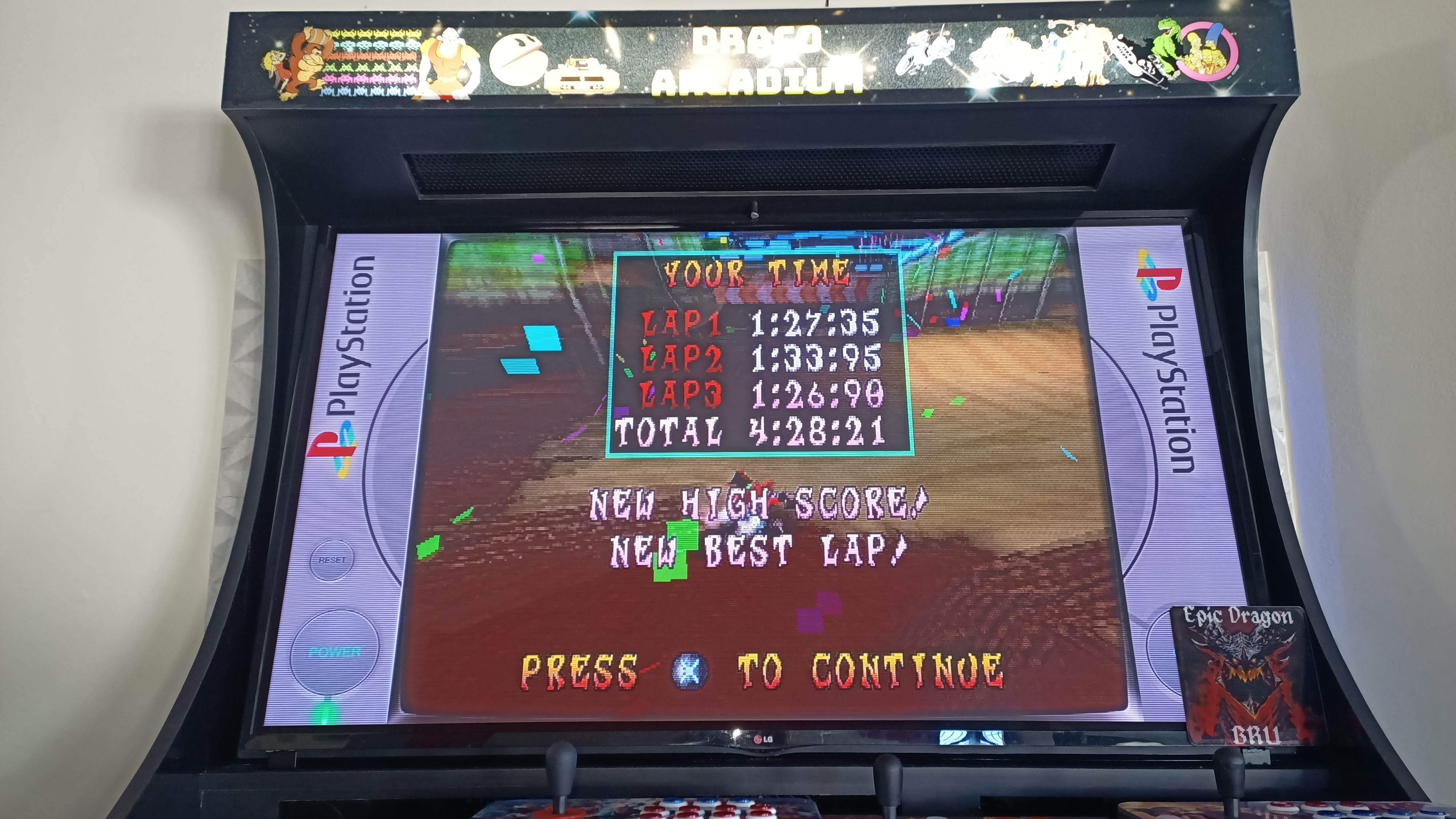 EpicDragon: CTR Crash Team Racing: Time Trial: Tiny Arena [Race Time] (Playstation 1 Emulated) 0:04:28.21 points on 2022-09-04 16:11:14