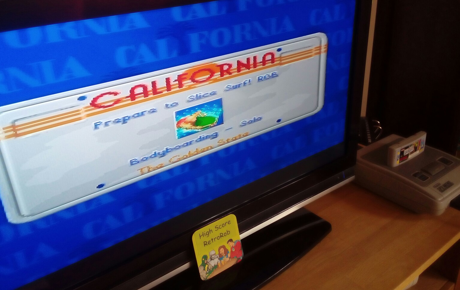 RetroRob: California Games II [Bodyboarding] (SNES/Super Famicom) 4,800 points on 2018-06-11 11:21:53