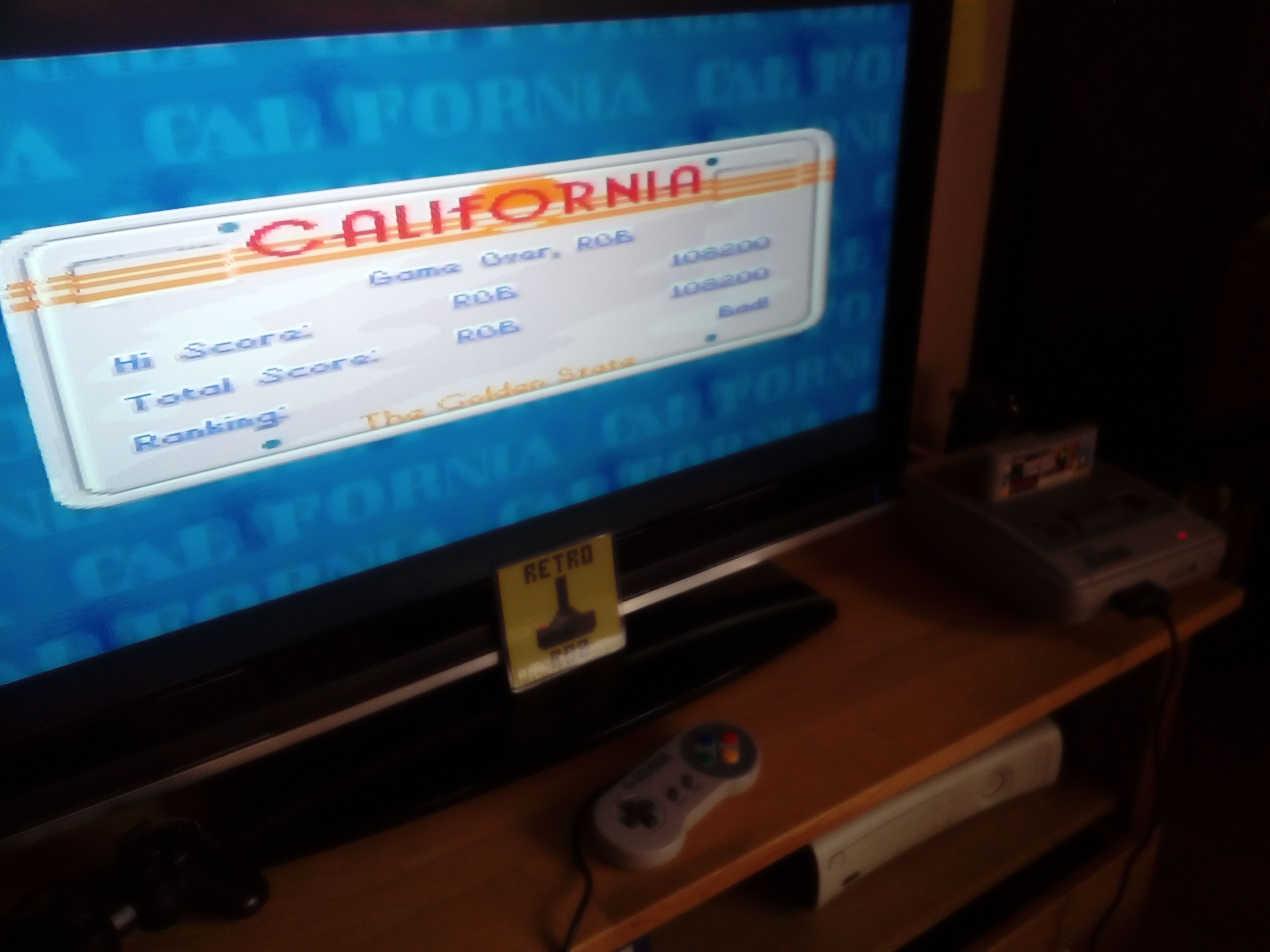 RetroRob: California Games II [Final Score After All Events] (SNES/Super Famicom) 108,200 points on 2019-03-09 02:53:23