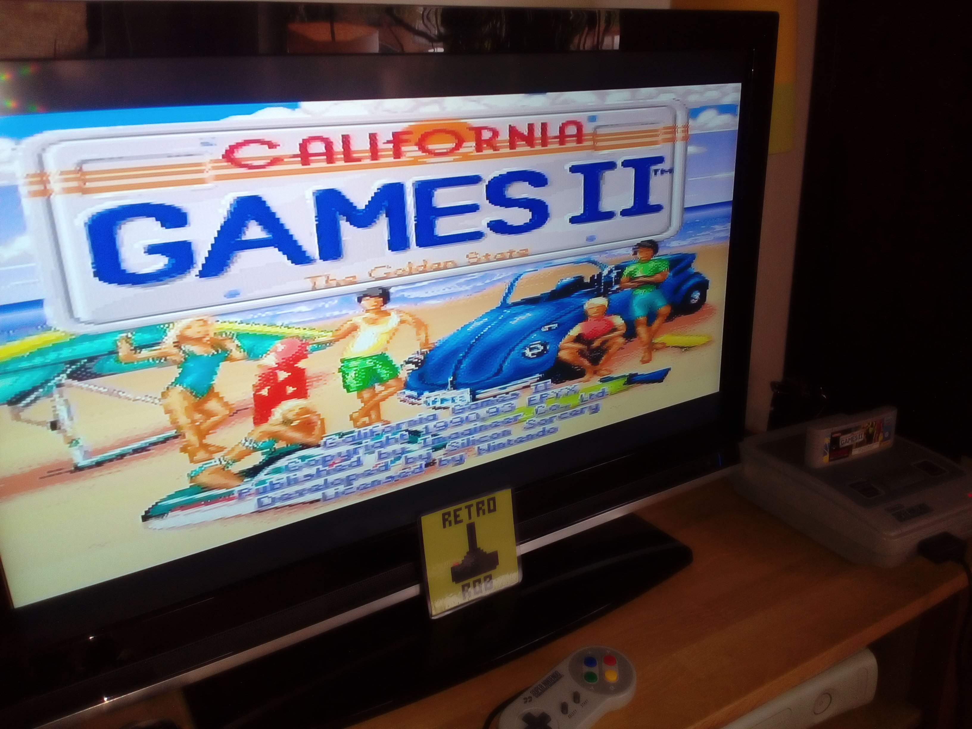 RetroRob: California Games II [Final Score After All Events] (SNES/Super Famicom) 108,200 points on 2019-03-09 02:53:23