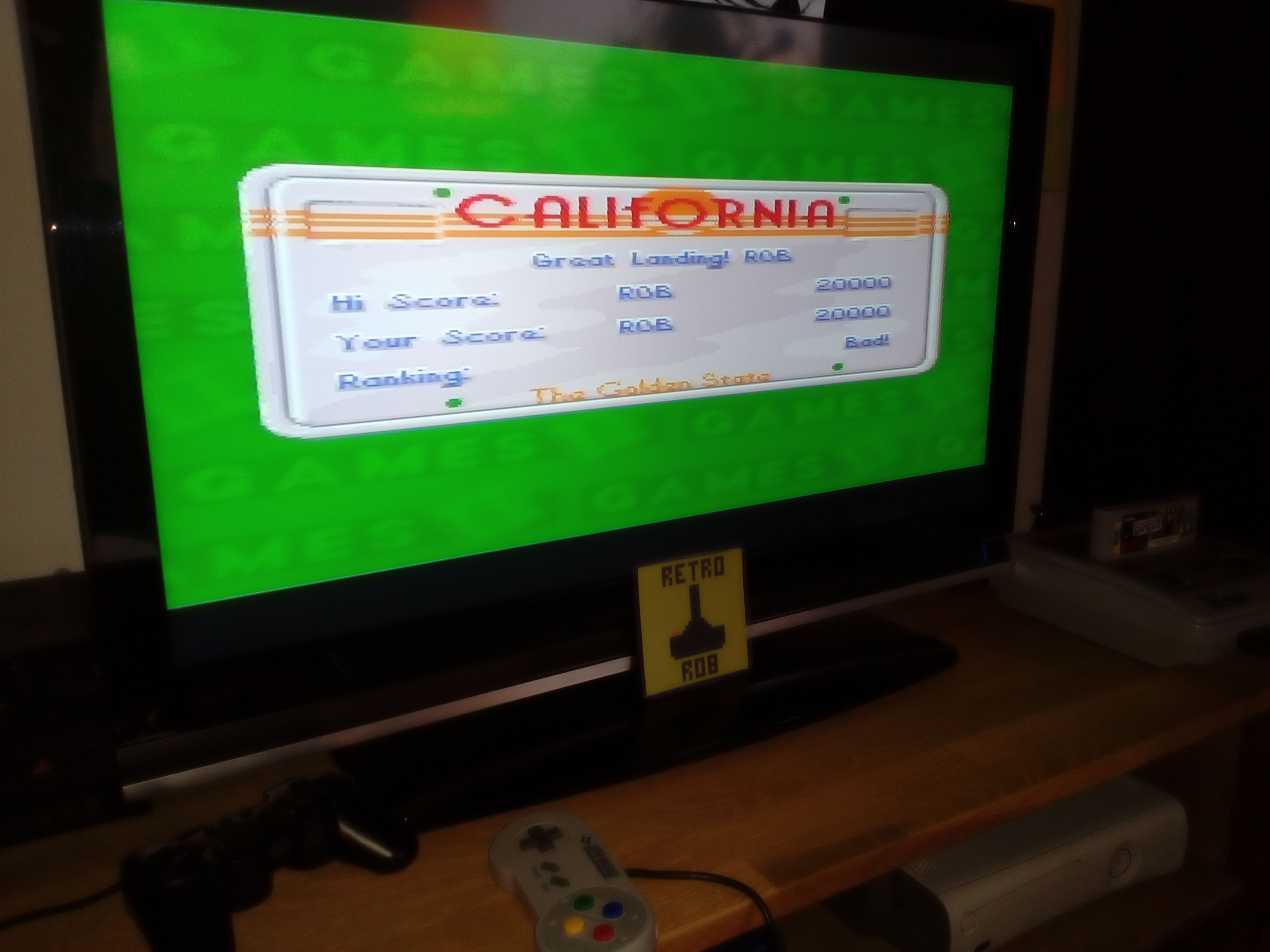 RetroRob: California Games II [Hang Gliding] (SNES/Super Famicom) 20,000 points on 2019-03-10 01:44:53