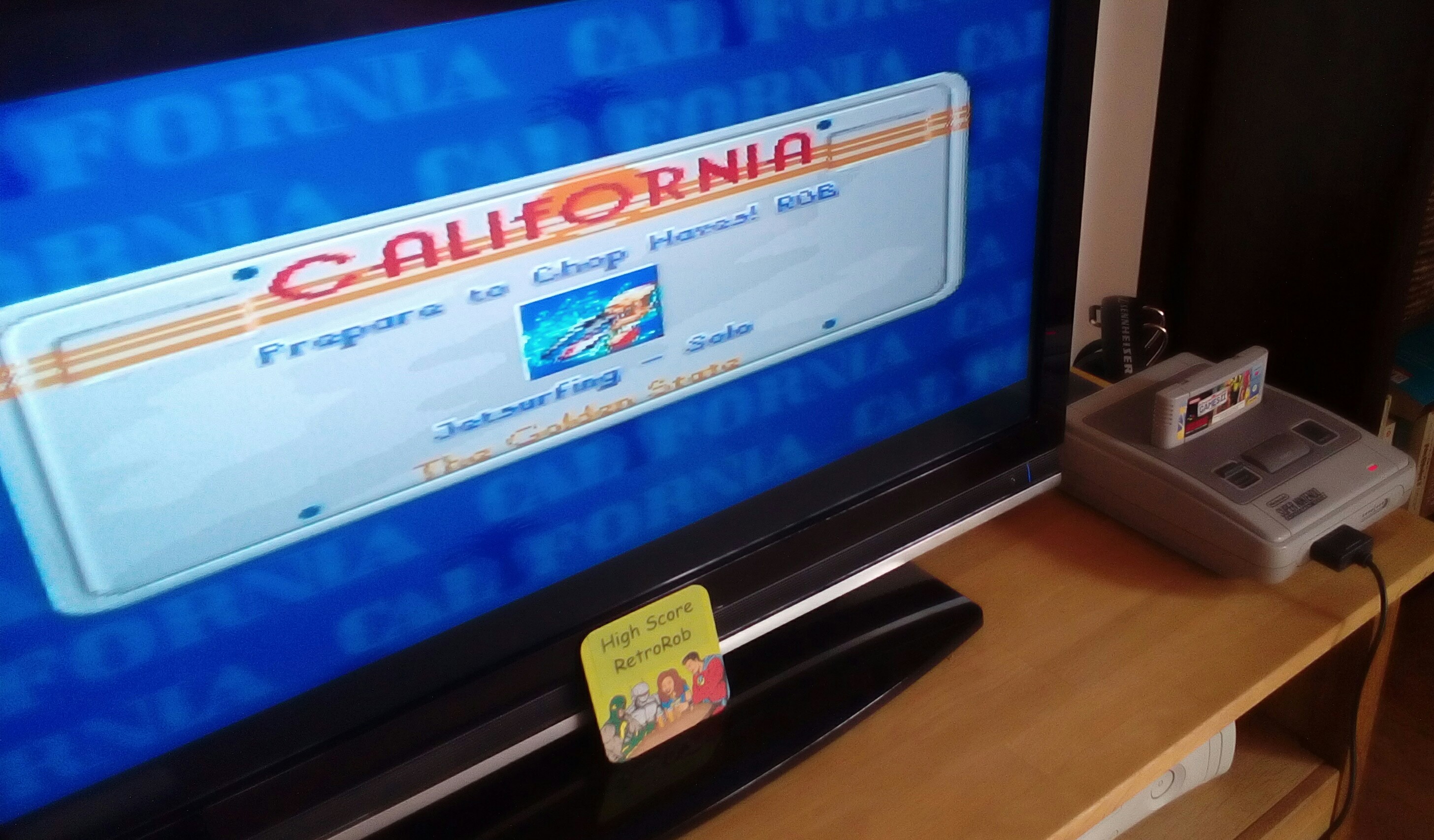 RetroRob: California Games II [Jet Surfing] (SNES/Super Famicom) 47,700 points on 2018-06-10 03:33:03