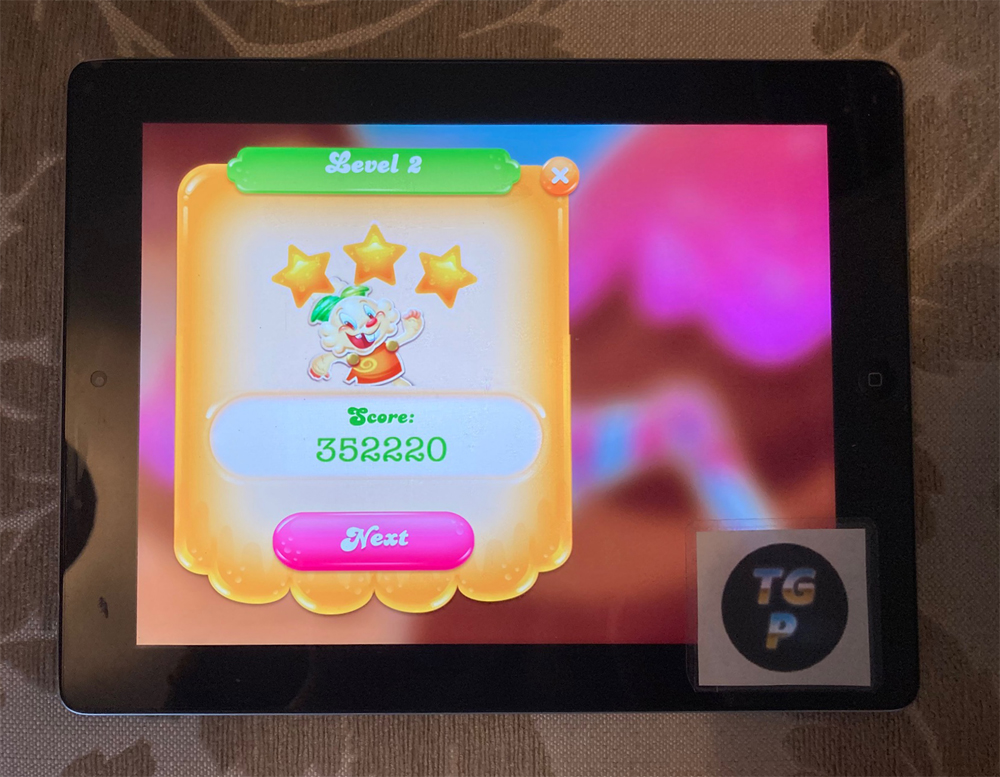Candy Crush Jelly Saga: Level 0002 352,220 points