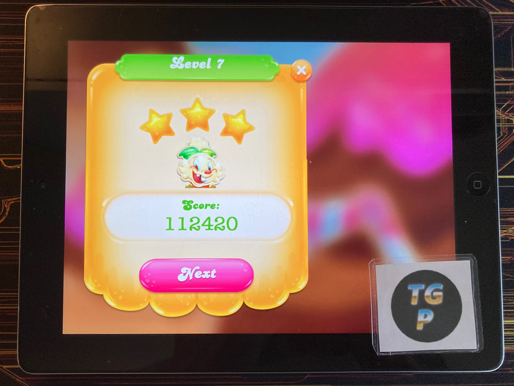Candy Crush Jelly Saga: Level 0007 112,420 points