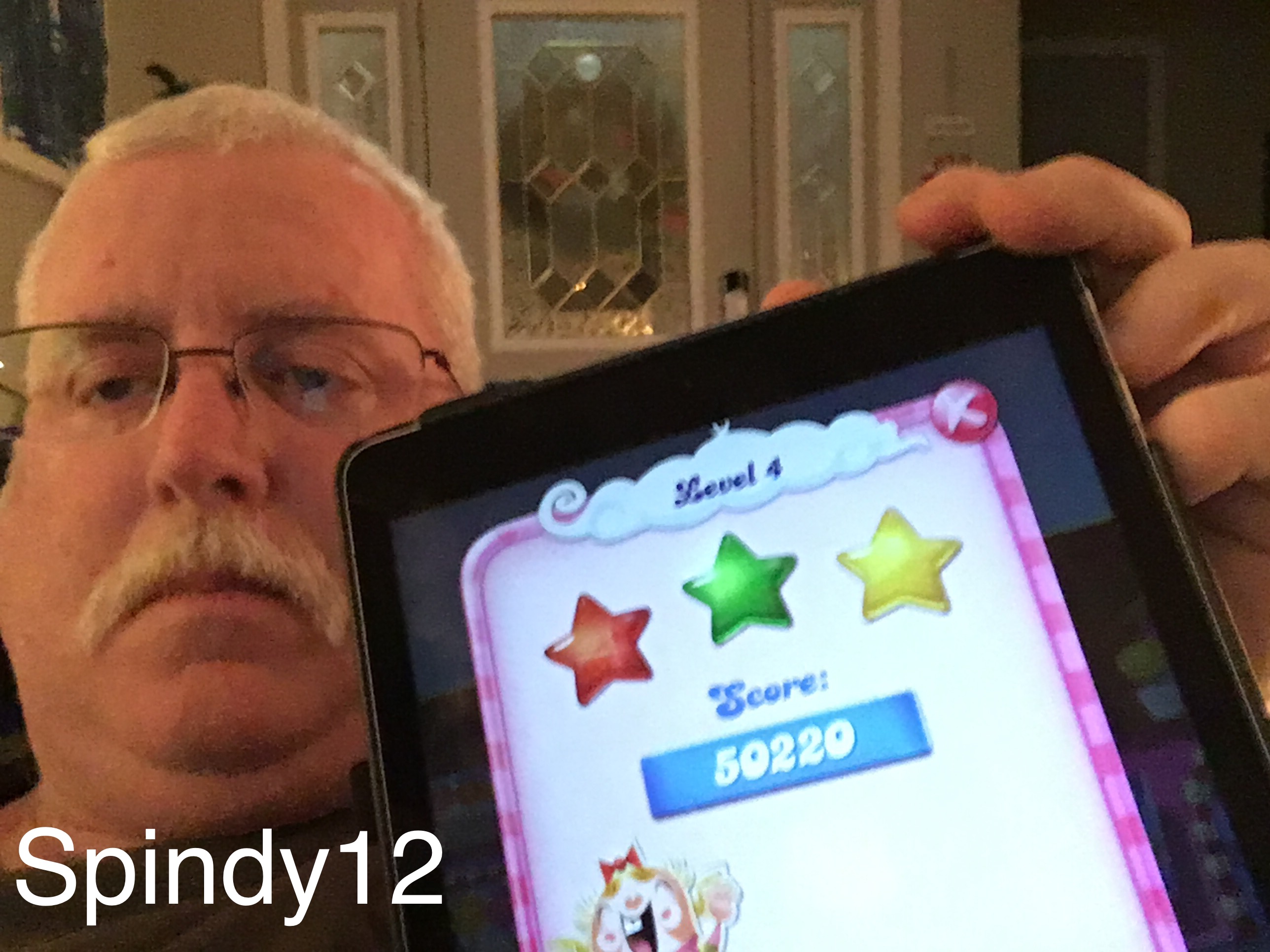 Spindy12: Candy Crush Saga: Level 004 (iOS) 50,220 points on 2016-12-20 15:32:48