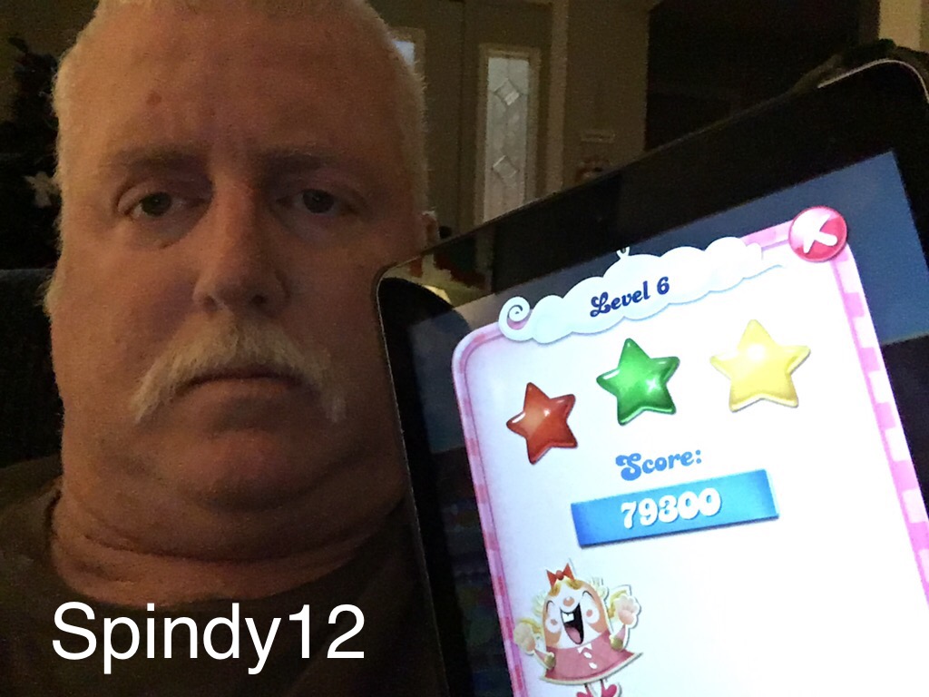 Spindy12: Candy Crush Saga: Level 006 (iOS) 79,300 points on 2016-12-20 15:36:04