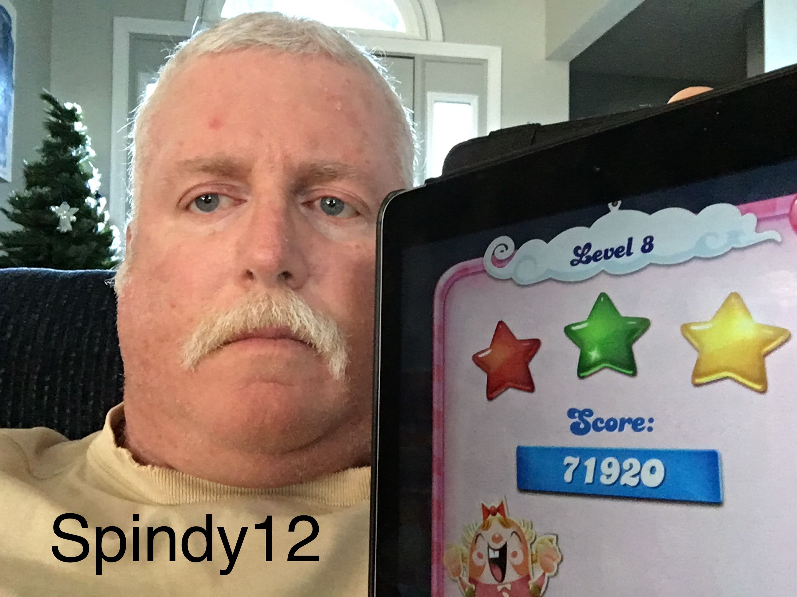 Spindy12: Candy Crush Saga: Level 008 (iOS) 71,920 points on 2016-12-20 15:39:32