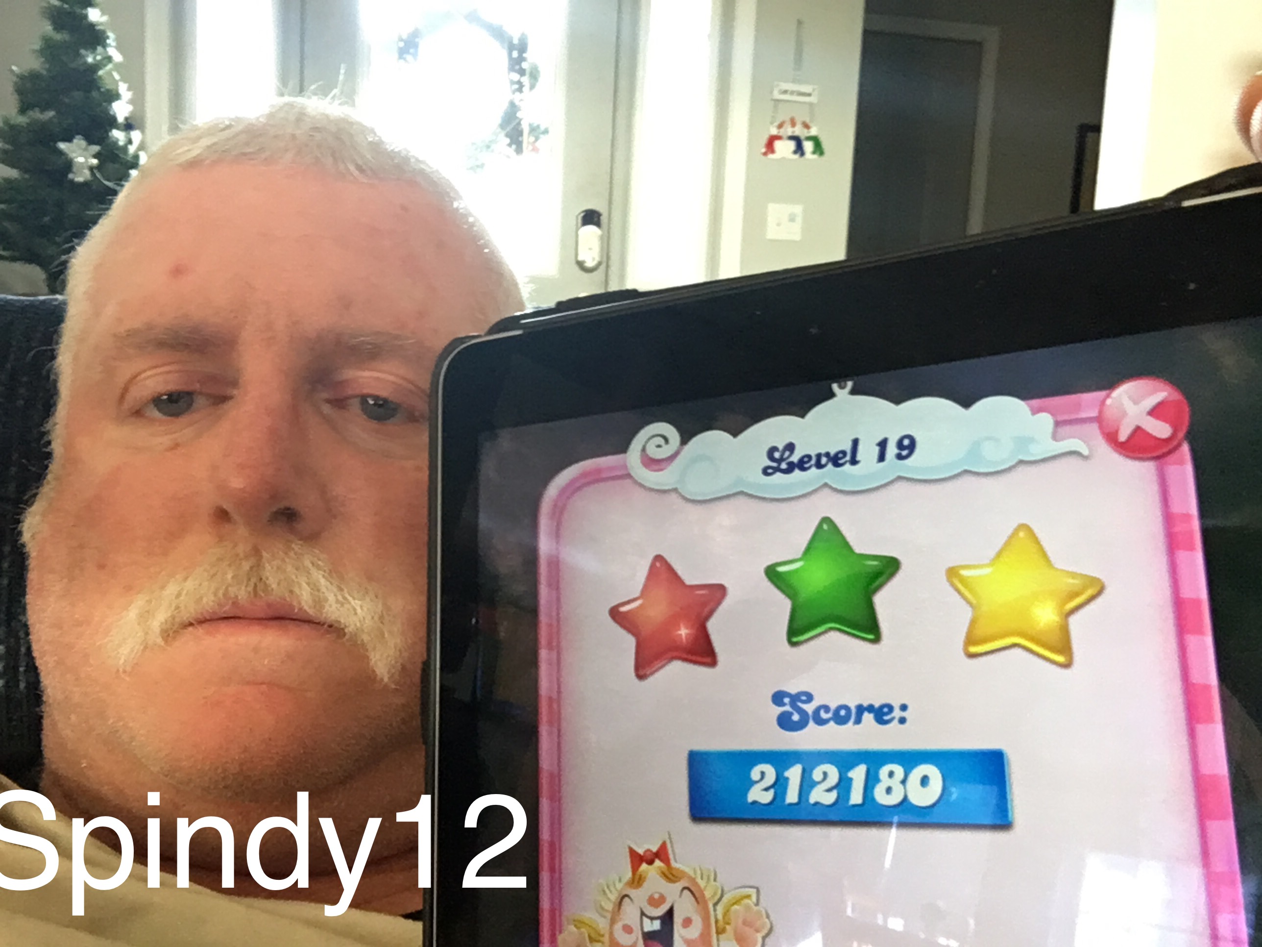 Spindy12: Candy Crush Saga: Level 019 (iOS) 212,180 points on 2016-12-20 15:57:07