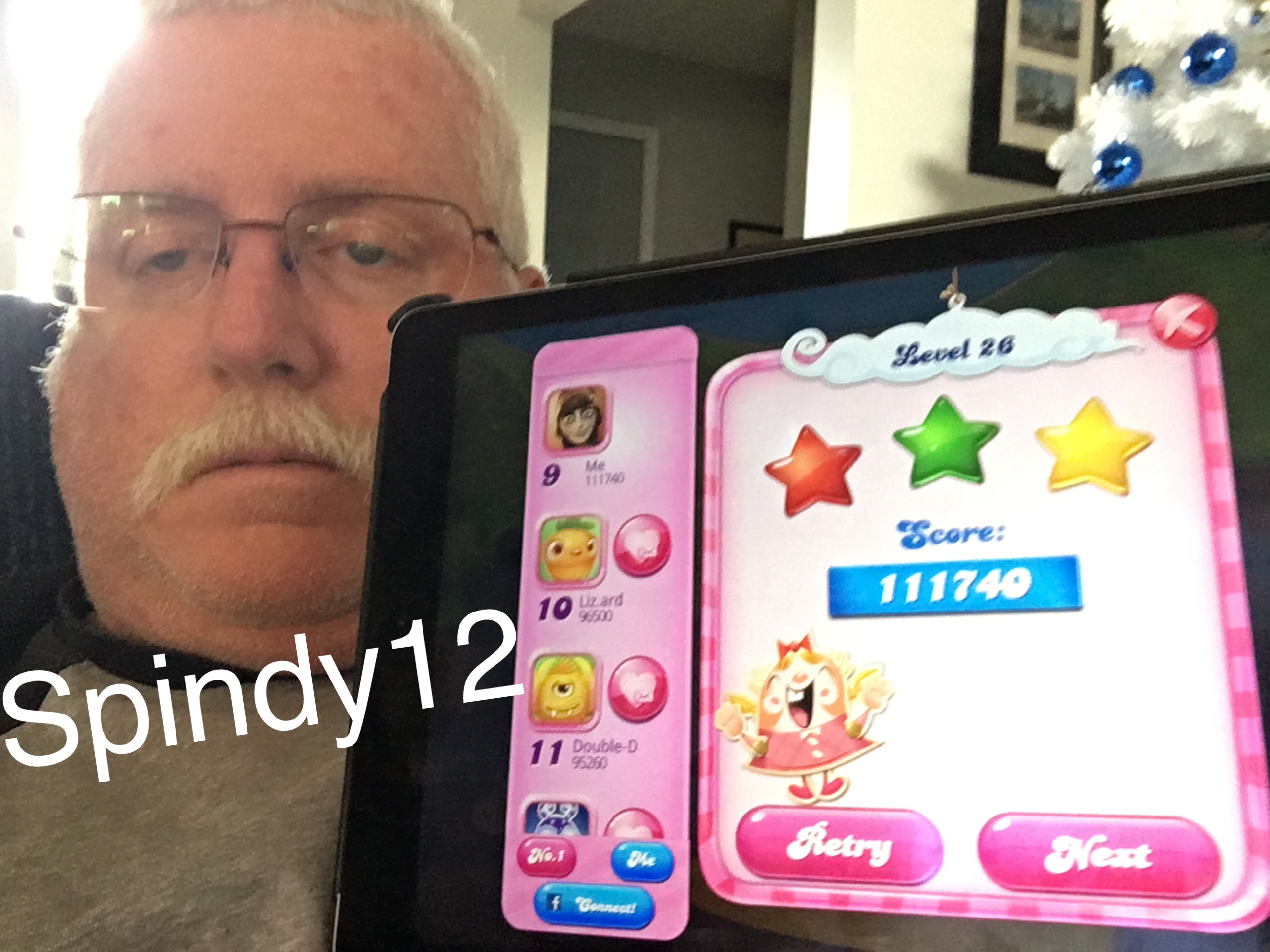 Spindy12: Candy Crush Saga: Level 026 (iOS) 111,740 points on 2016-12-21 17:29:08