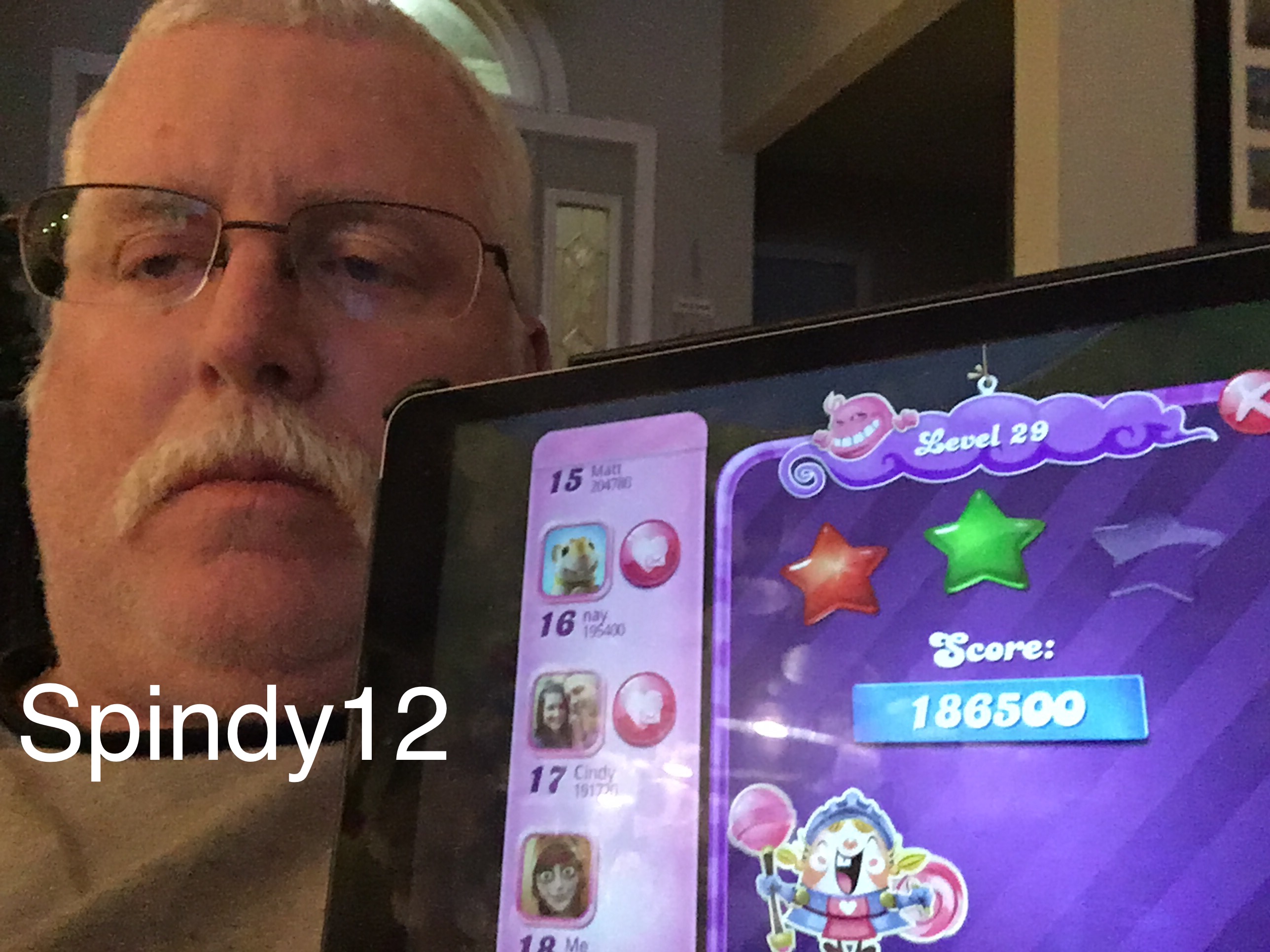 Spindy12: Candy Crush Saga: Level 029 (iOS) 186,500 points on 2016-12-21 17:34:03