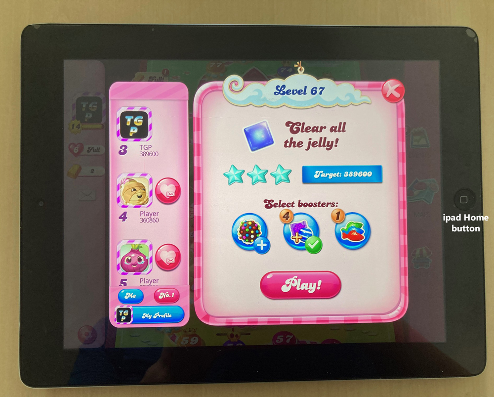 80sChips: Candy Crush Saga: Level 067 (iOS) 389,600 points on 2020-08-28 04:33:36