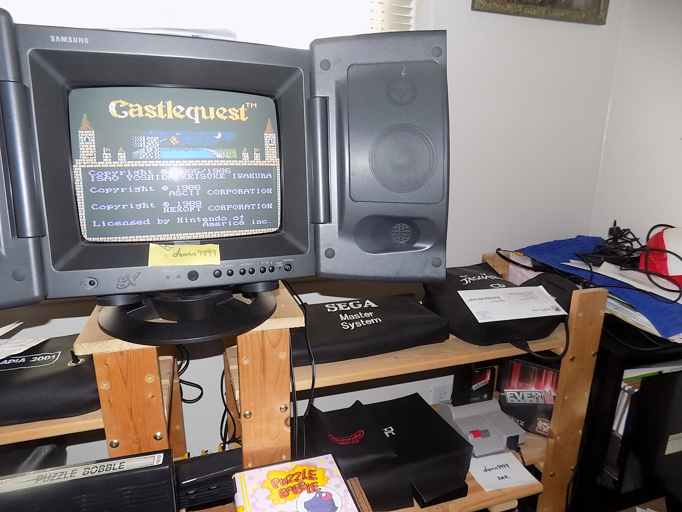 darrin9999: Castlequest / Castle Excellent (NES/Famicom) 7,200 points on 2018-02-08 13:26:25