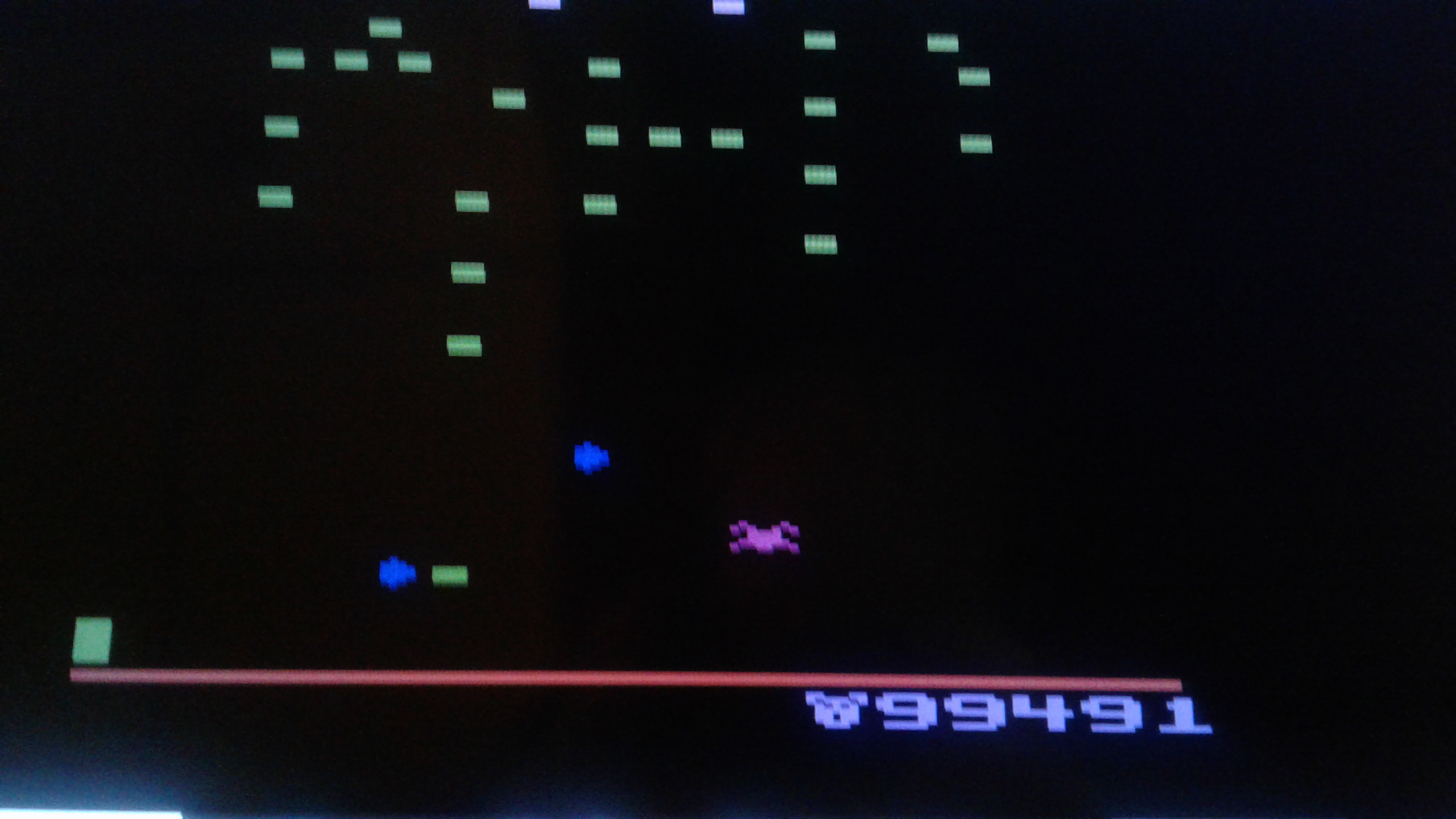 Mark: Centipede: Game 2 (Atari 2600 Emulated) 99,491 points on 2020-05-07 20:24:31