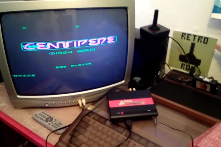 RetroRob: Centipede: Novice (Atari Flashback 1) 41,551 points on 2020-03-03 09:37:28