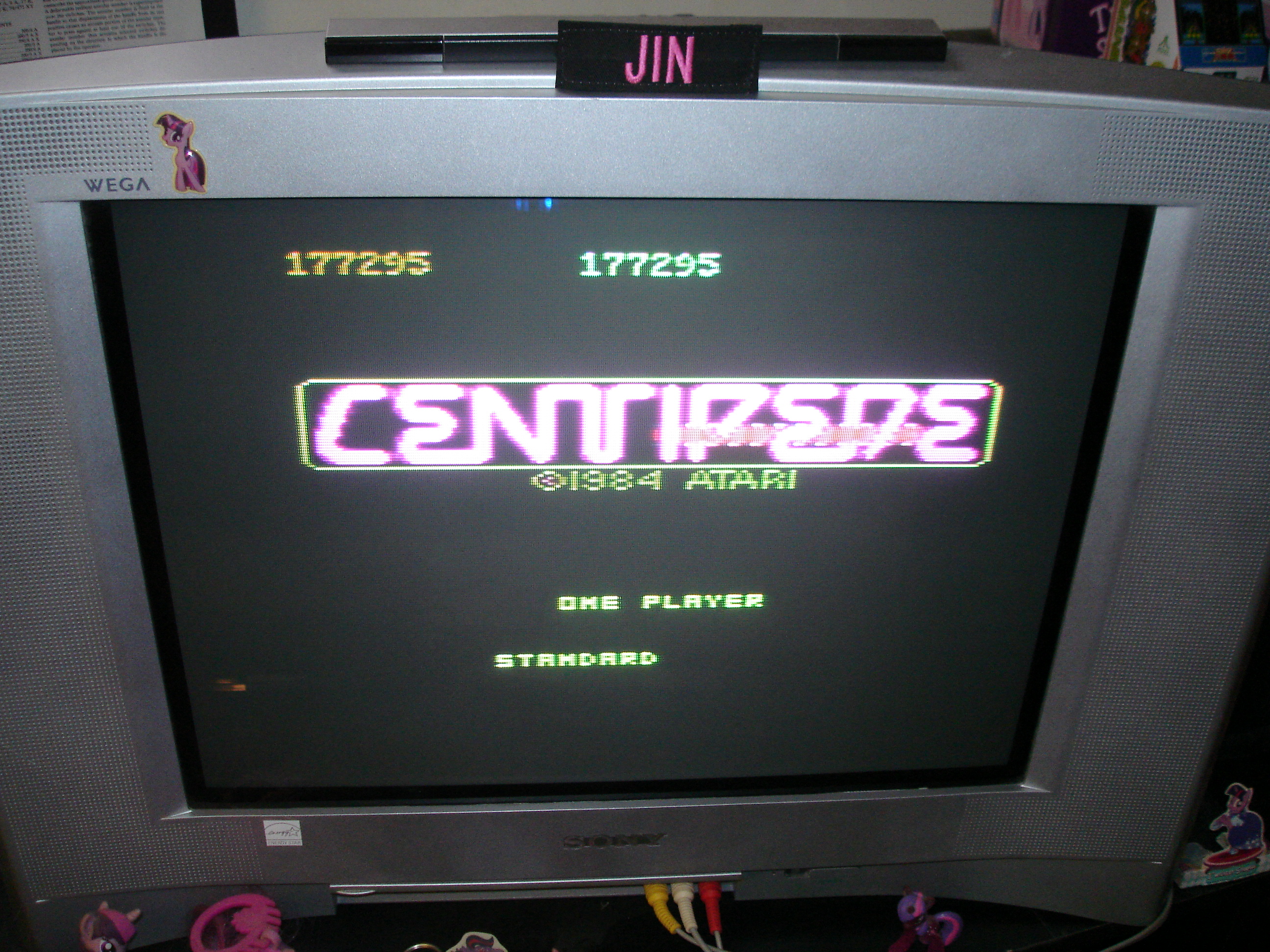 Centipede: Standard 177,295 points