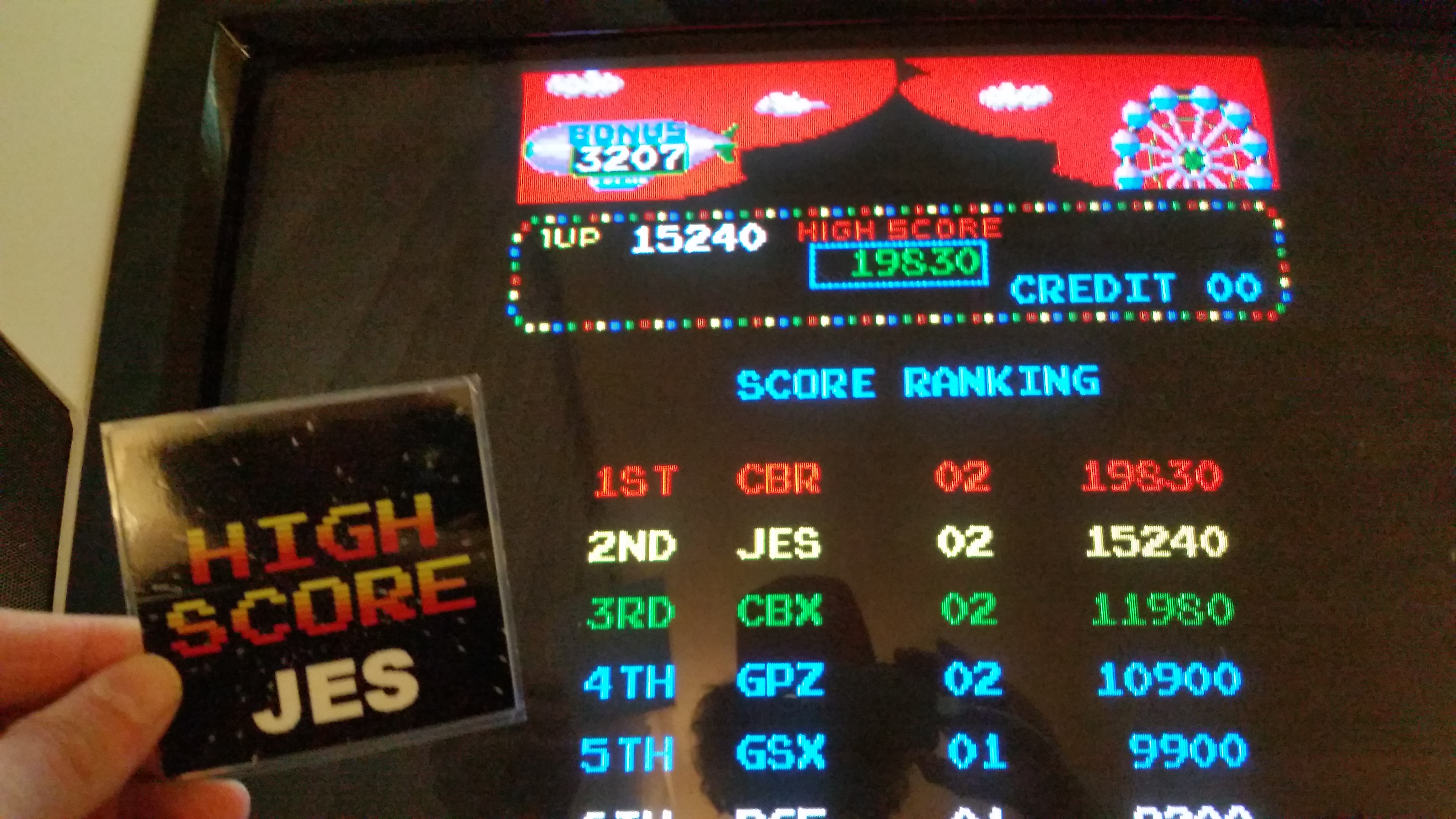JES: Circus Charlie [No Level Select] (Arcade Emulated / M.A.M.E.) 15,240 points on 2016-12-17 22:34:00