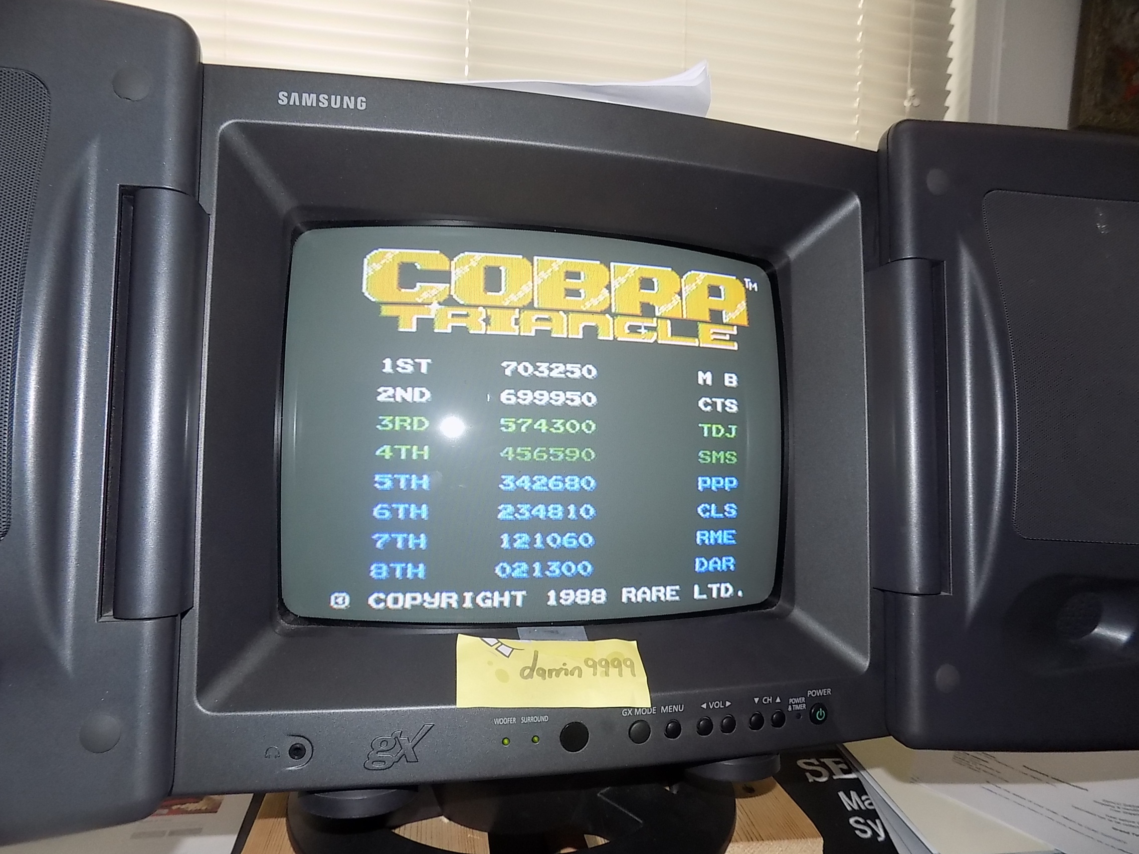 darrin9999: Cobra Triangle (NES/Famicom) 21,300 points on 2018-02-11 10:33:16